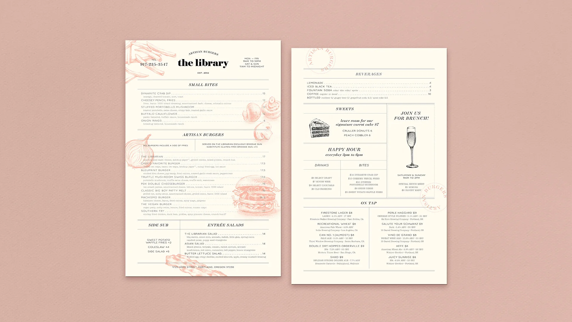restaurant identity design