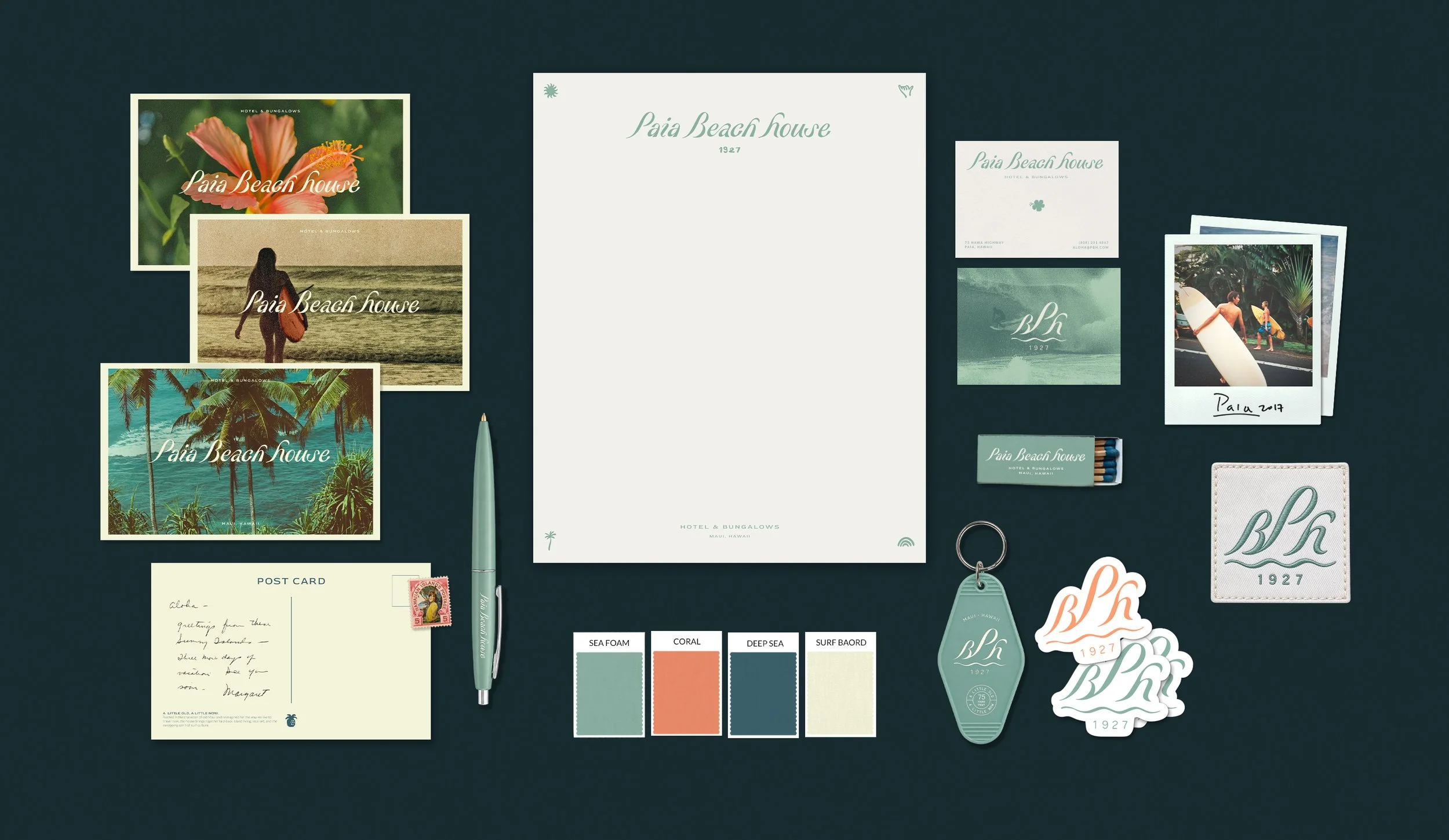 boutique hotel guest collateral design