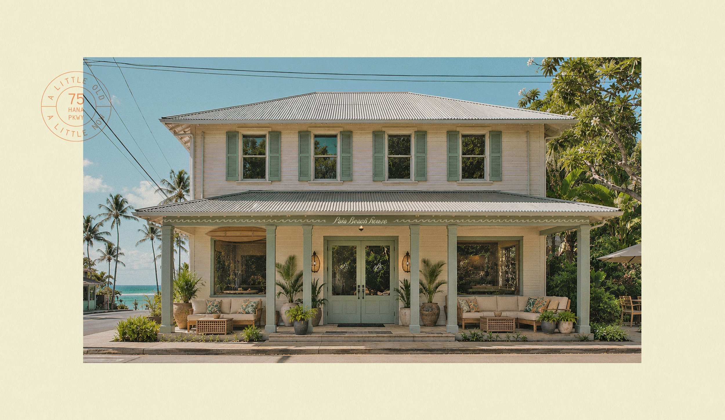 exterior image of Paia Beach House in Maui