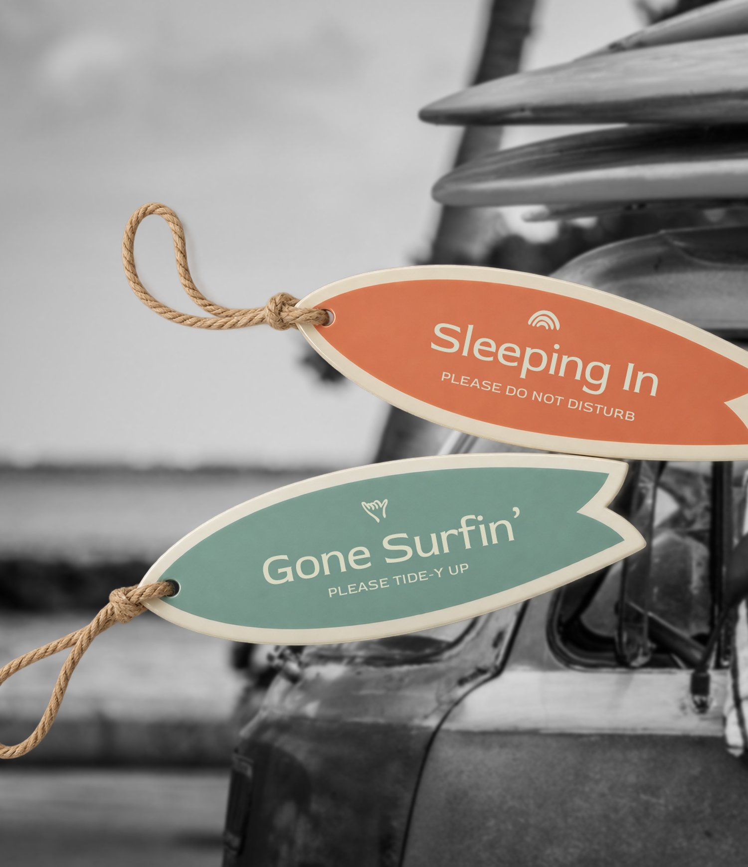 Paia beach house door sign