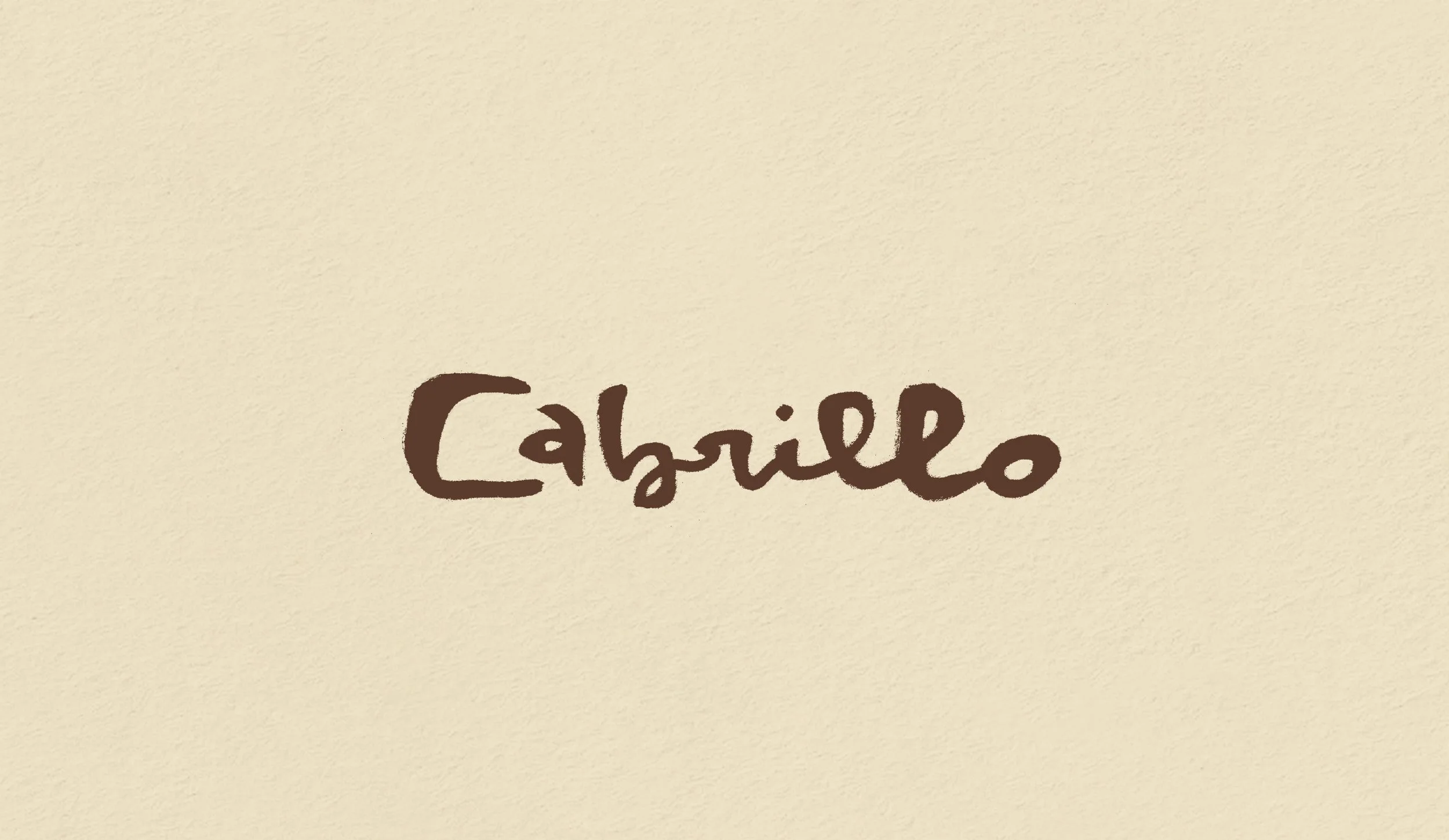 A logo design for Cabrillo at Downtown Proper Hotel