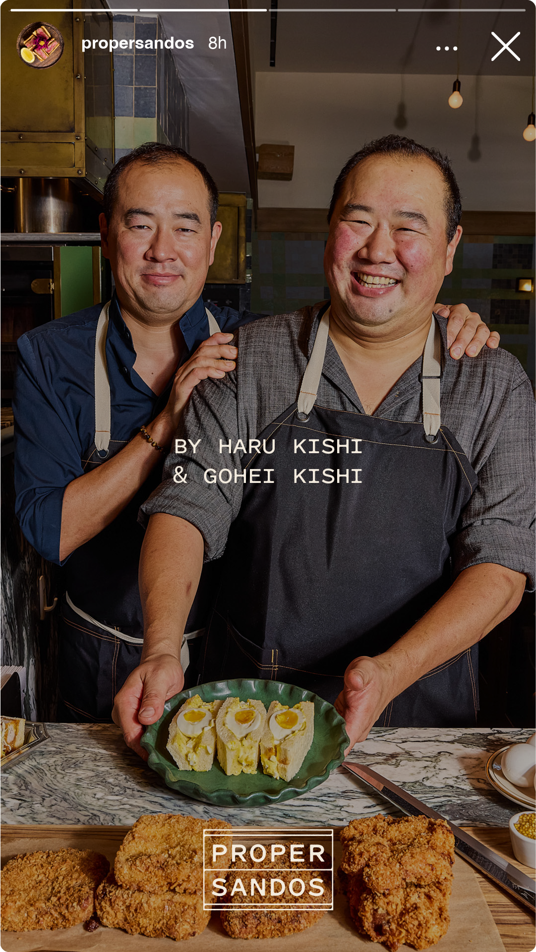 Social media design for Proper Sandos