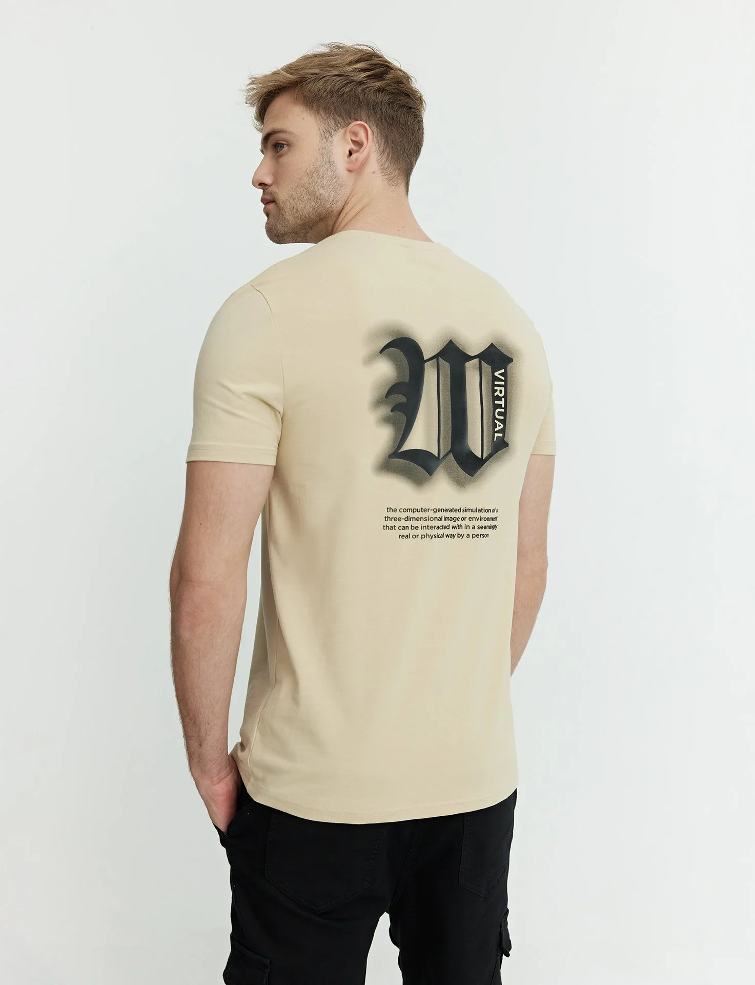 Men's t shirt print design
