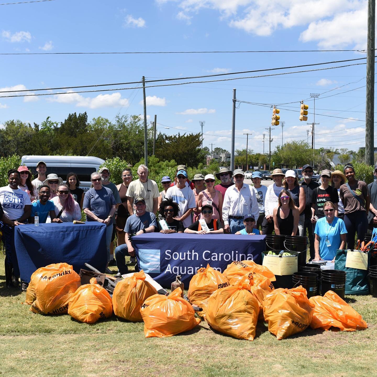 The Care for Gadsden Creek Community Clean Up was a success! This past Friday, we had so many amazing volunteers come out to clean up trash around the creek. It was a wonderful day filled with celebrating the earth and community. 🌎🌳

We appreciate 