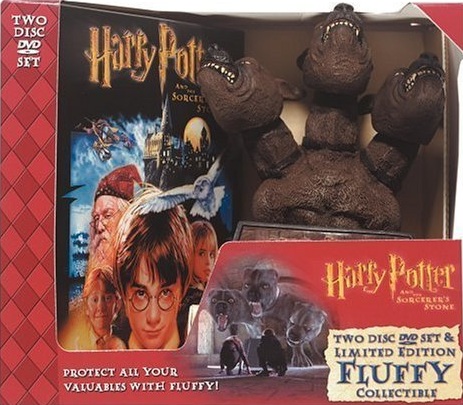 Harry Potter and the Sorcerer's Stone Two Disc DVD Limited Edition with Fluffy Collectible
