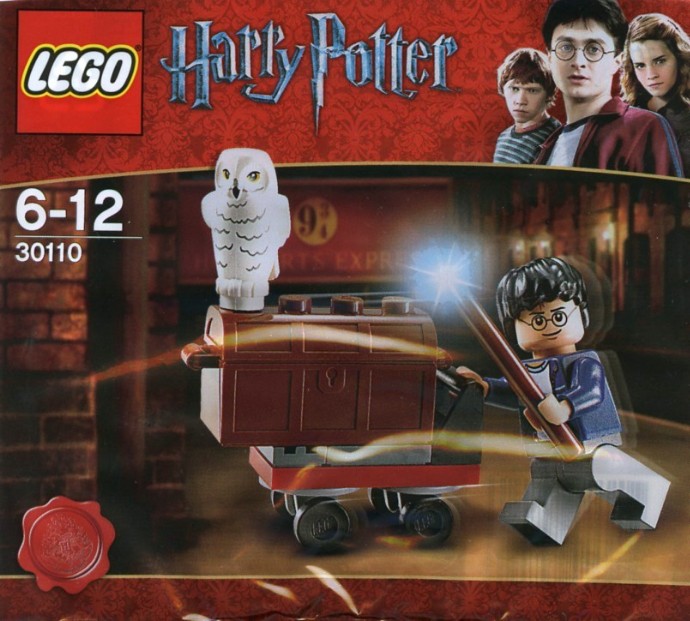 Harry Potter 1 Schatztruhe /-kiste in transparent pink Lego Ritter 