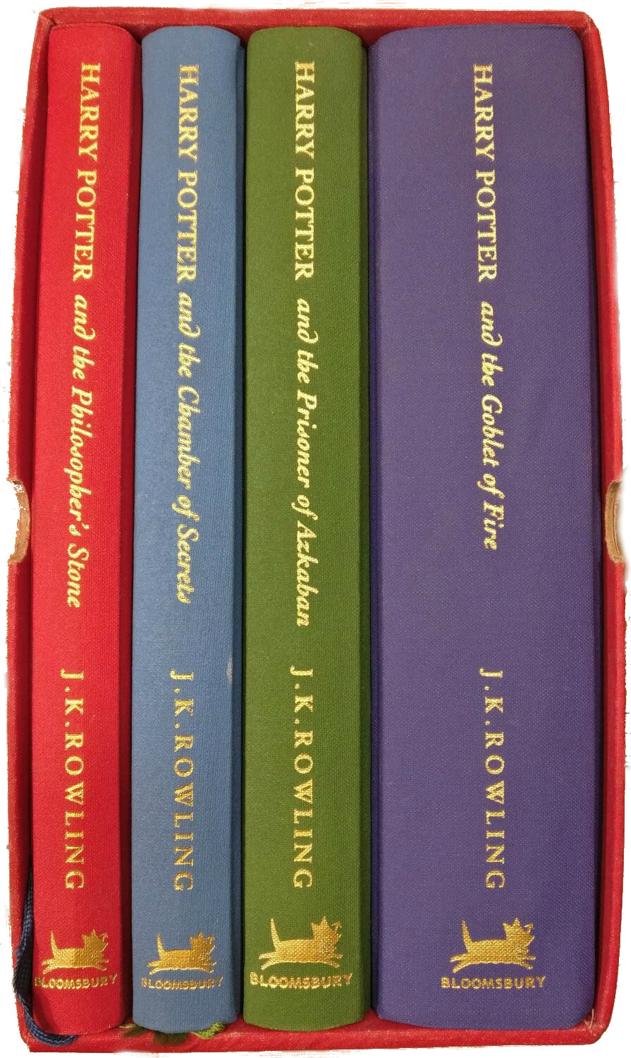 Complete set of the Harry Potter Collector's Editions. Deluxe