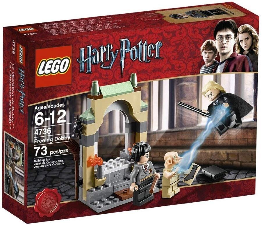 Lego Harry Potter : Poudlard avec Harry, Hermione, Ron, Draco