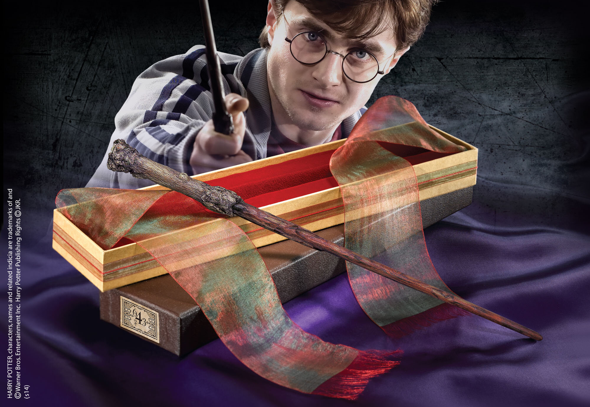 Hermione Granger Wand 15" Noble Wizarding World Ollivander's Harry Potter 