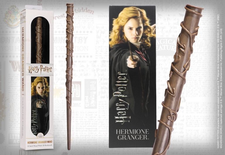 Bacchetta Magica Harry Potter Hermione Granger PVC Magic Wand Replica 
