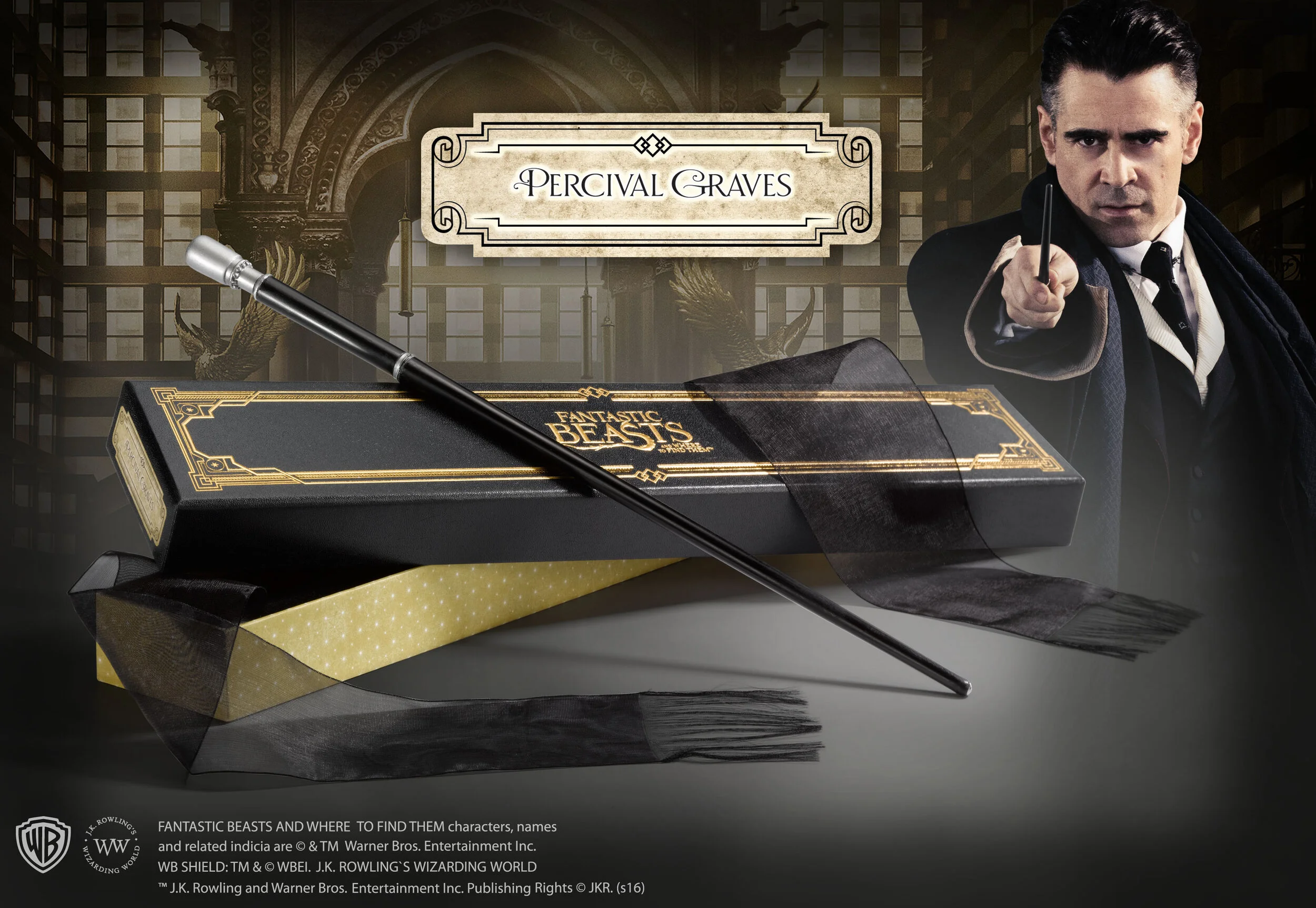 Fantastic Beasts Wands in Collector’s Boxes — Harry Potter Database