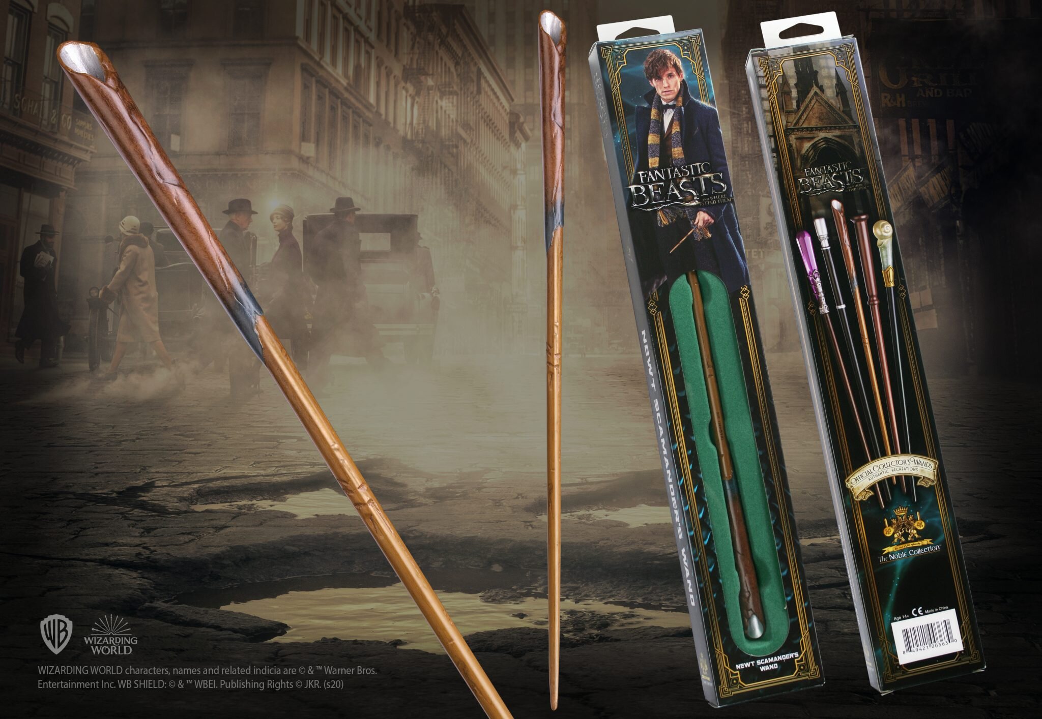 The Wand of Newt Scamander with Collector's Box 