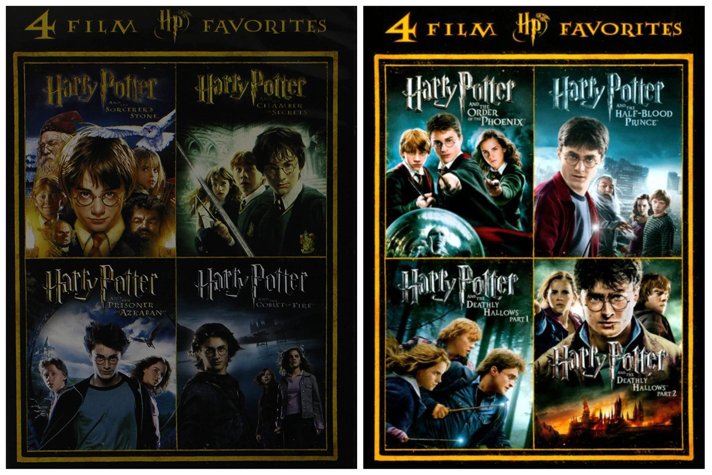 card 2001/02 Series Of 8 Films Box Set Thimbles B/31 Harry Potter 1st 2 Films 