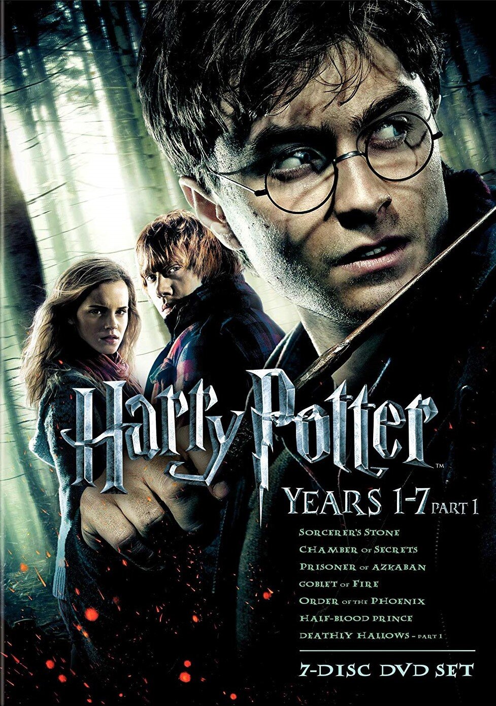 Harry Potter DVD Movie collection - 1 to 5- 3rd movie is brand new.