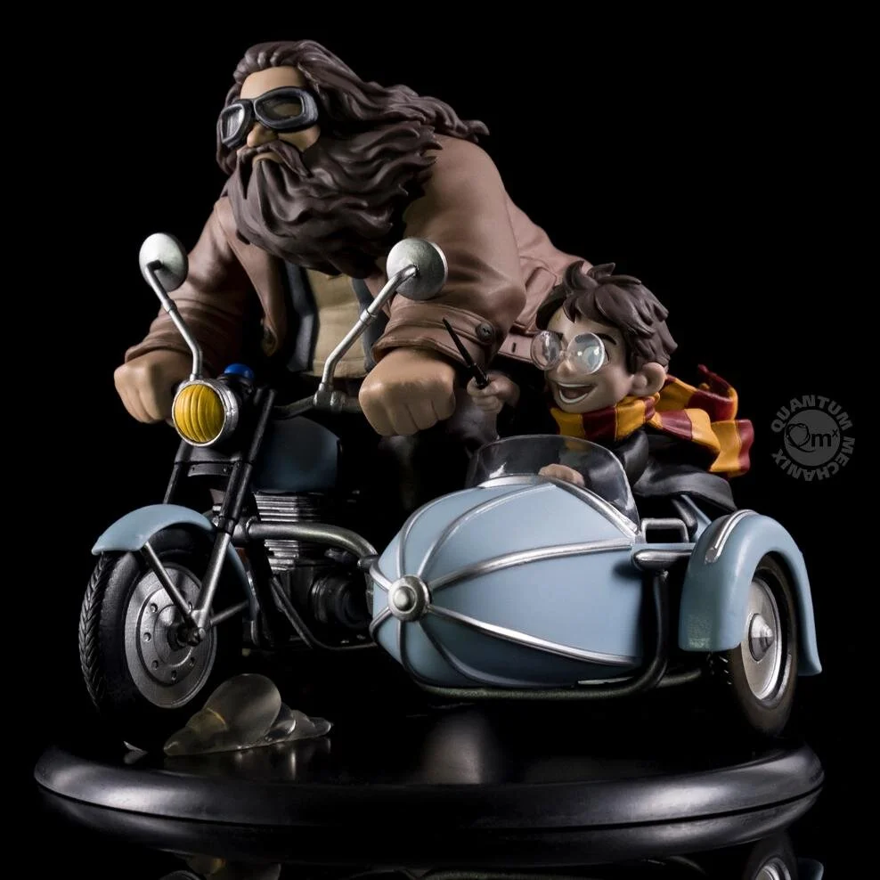 Figurina Quantum Mechanix Q-Fig – Harry's First Flight, Multicolore, Con Licenza Ufficiale Harry Potter