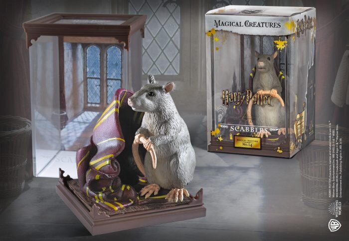 The Noble Collection Harry Potter Sammler Figur Krummbein mit Display Magical Creatures