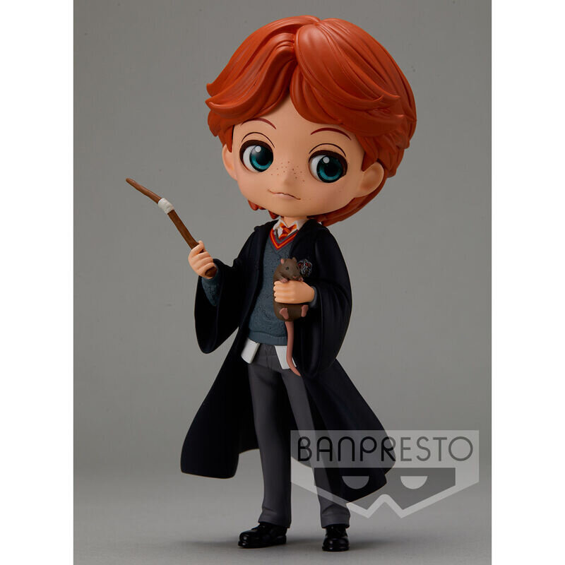 Pearl Color Version Q Posket Minifigur .. 14 cm Harry Potter Ron Weasley 