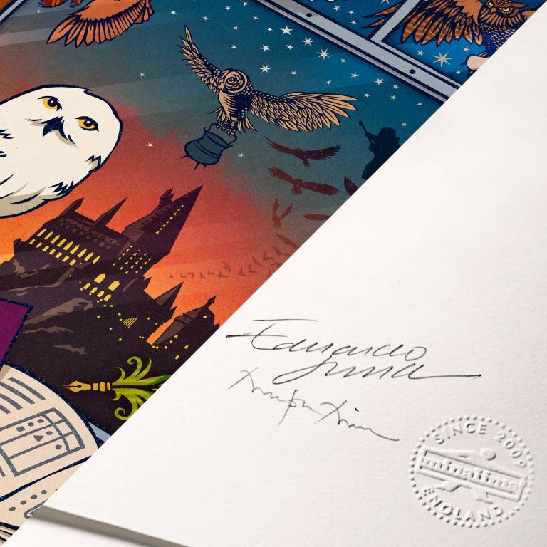 Back to Hogwarts Limited Edition Print MinaLima Gallery.jpg