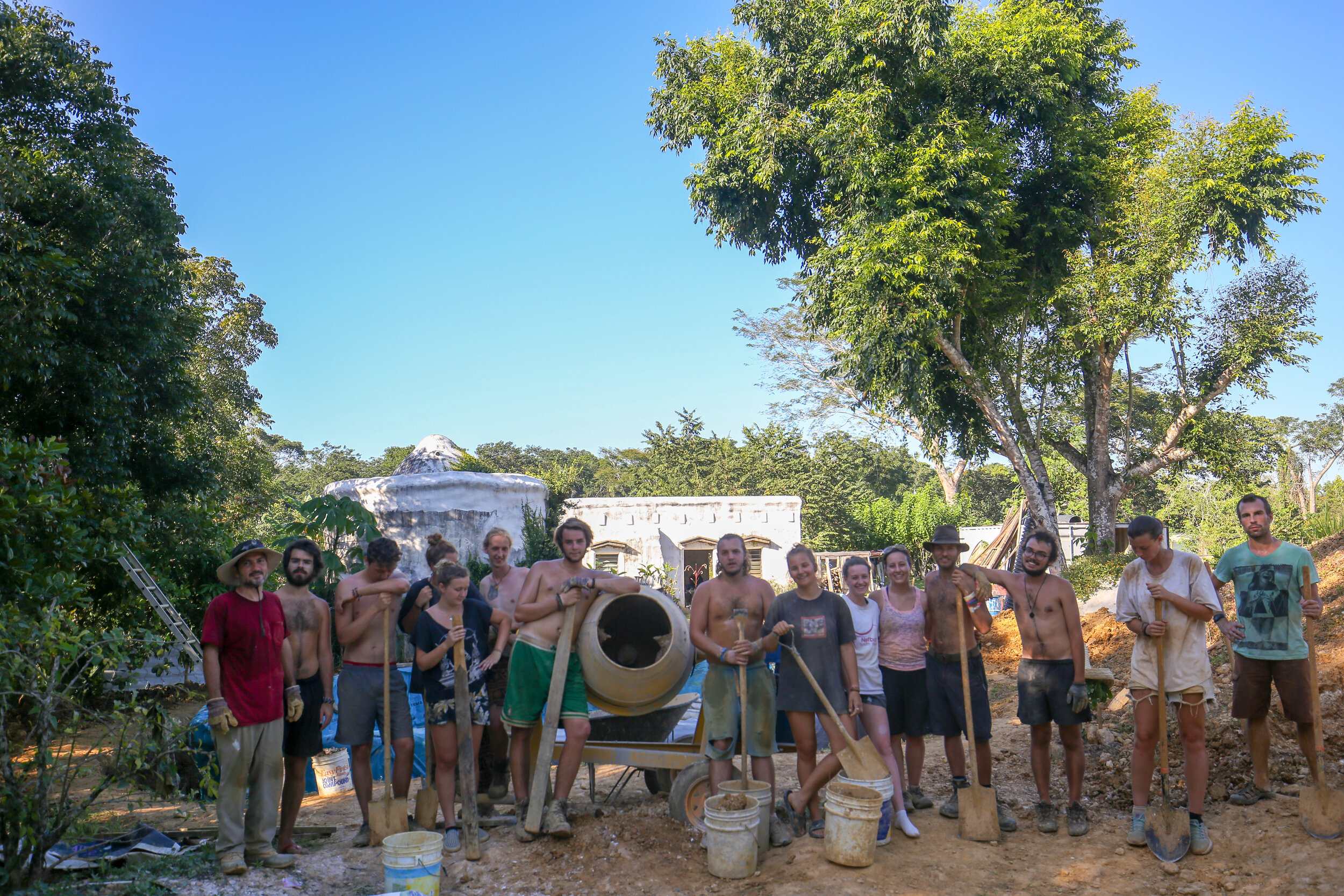 ...Building a Belizean orphanage...