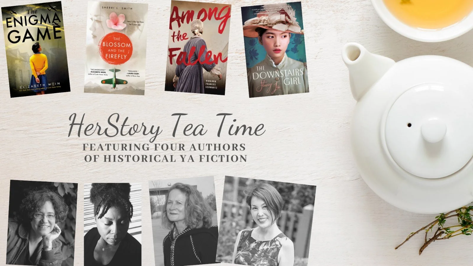 HerStory Tea Time: Historical Fiction Panel with Penguin Teen Canada