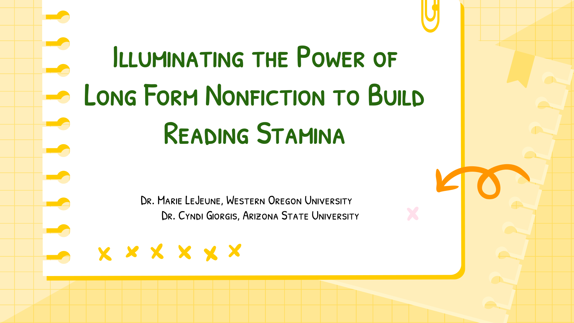 Illuminating the Power of Long Form Nonfiction to Build Reading Stamina