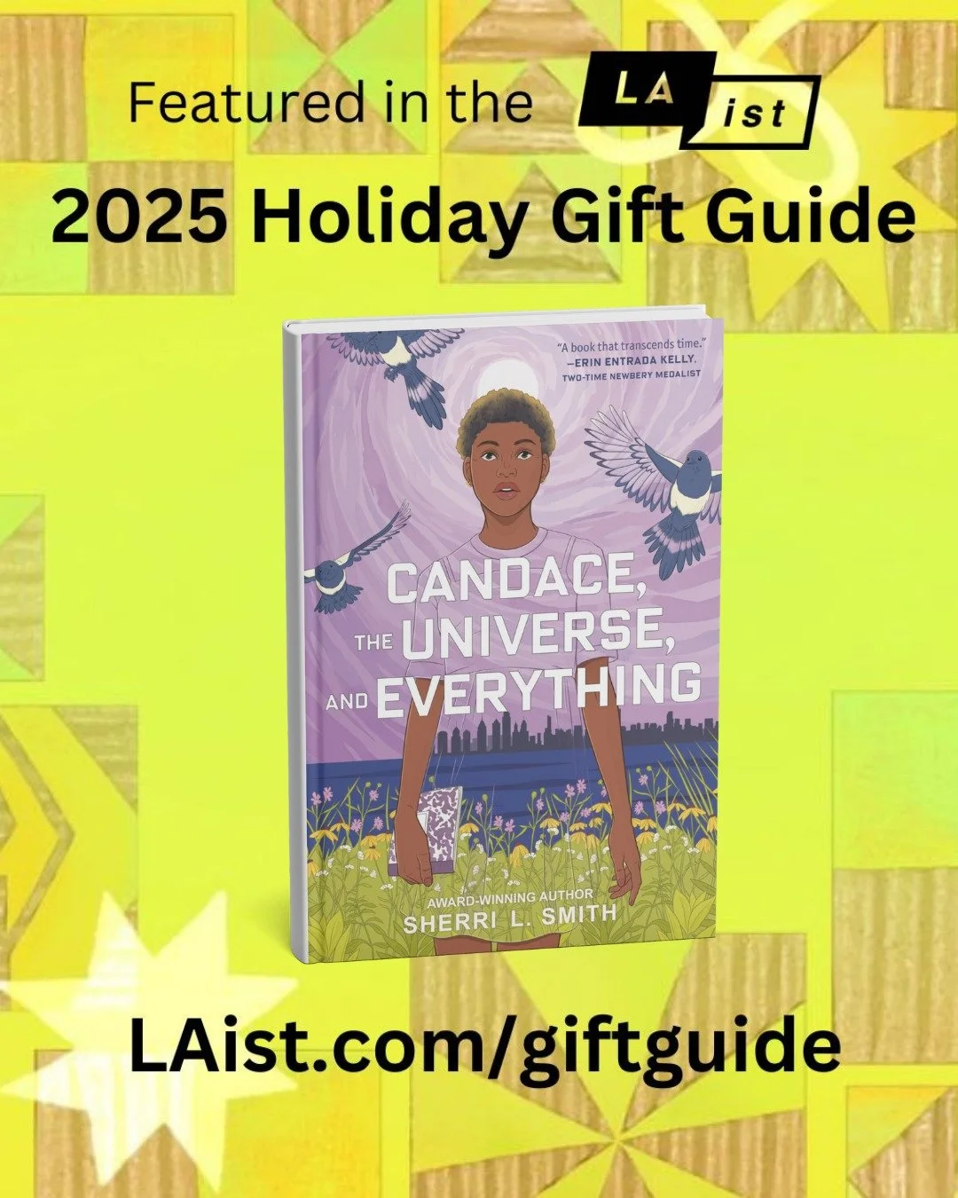 Candace is an LAist Holiday Gift Guide selection! What a way to start a Tuesday! 

As a long time listener and fan, it's a bit like a movie star breaking the forth wall and inviting me to join the show. Thank you to @mariana__dale for the shout out, 