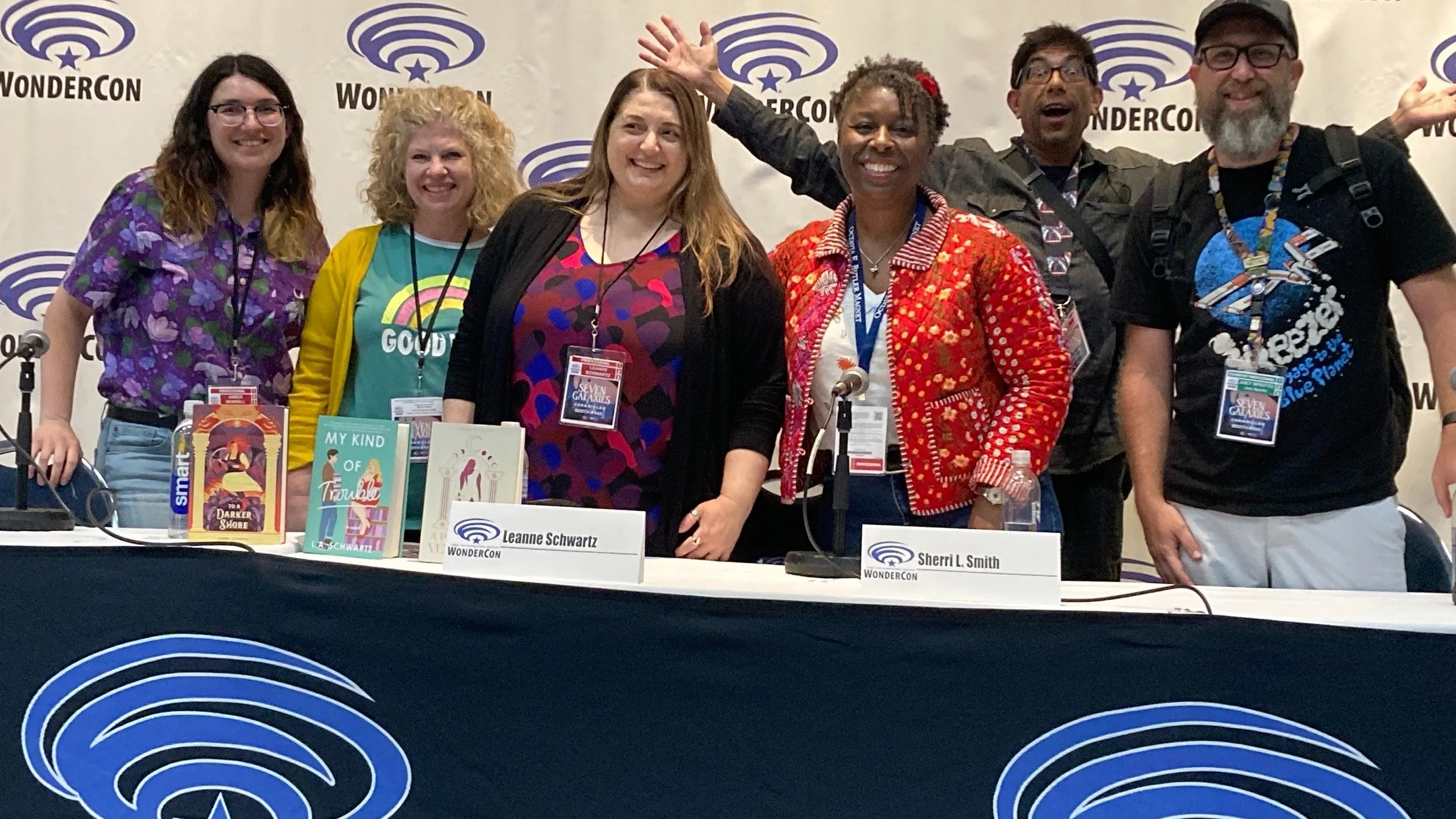 Thanks to my amazing kidlit friends for a fantastic WonderCon panel today. We talked picture books to YA, and everything in between. If you were there, thank you for joining us. If you weren't, I'm sorry. You would have had fun. I know I did!

Happy 