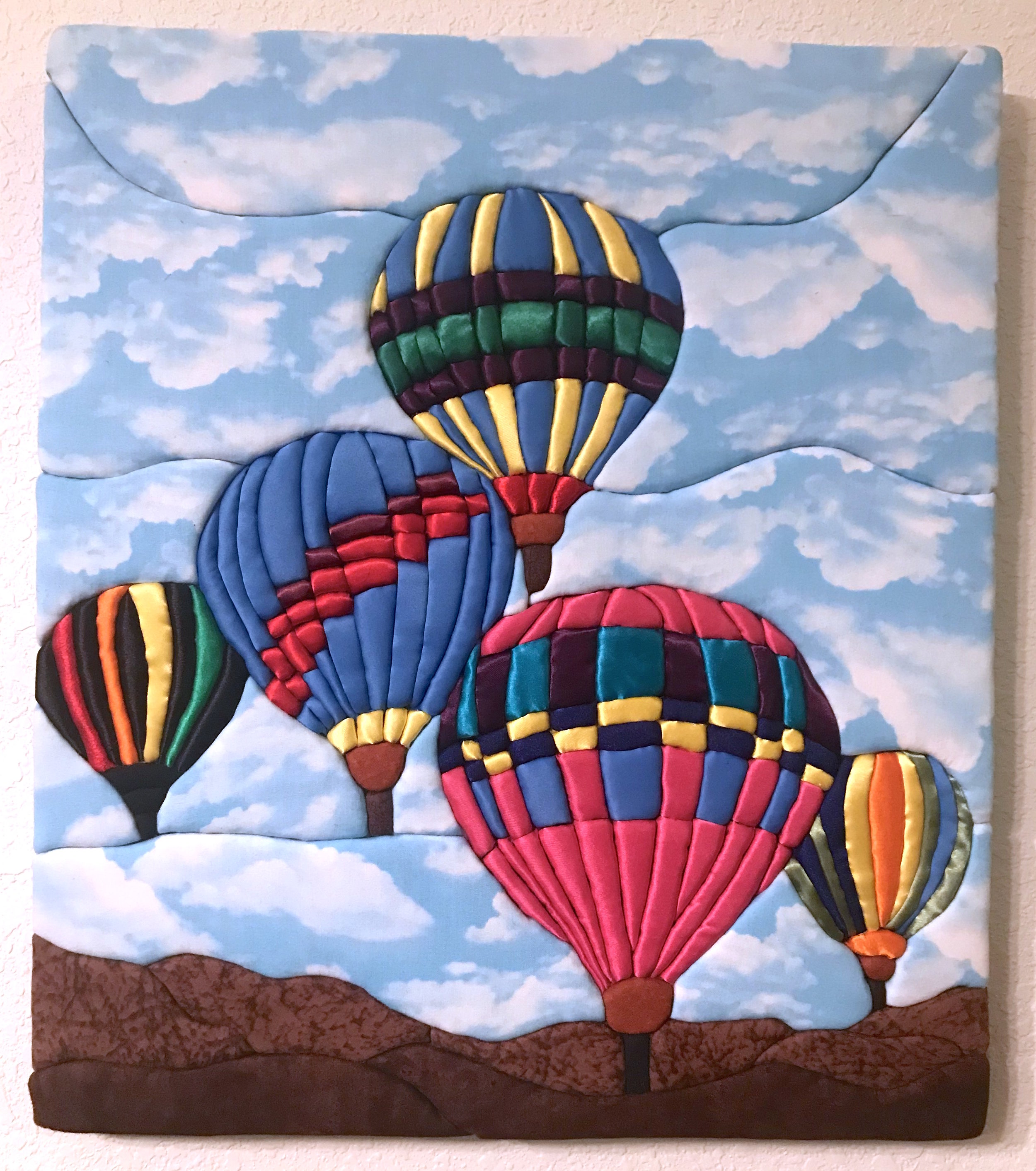 Ballon Fiesta II, 19 x 17 in.