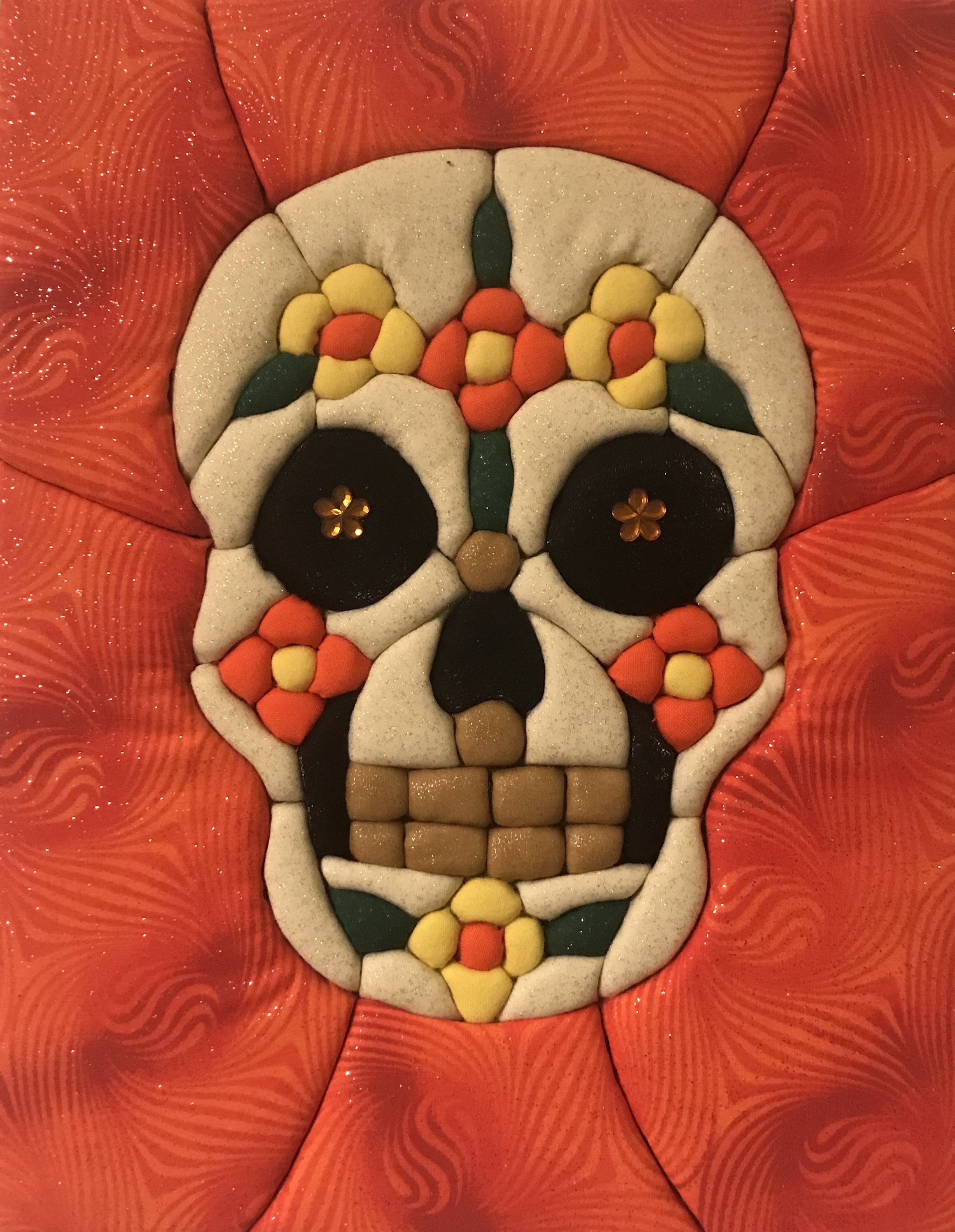 Orange Calavera