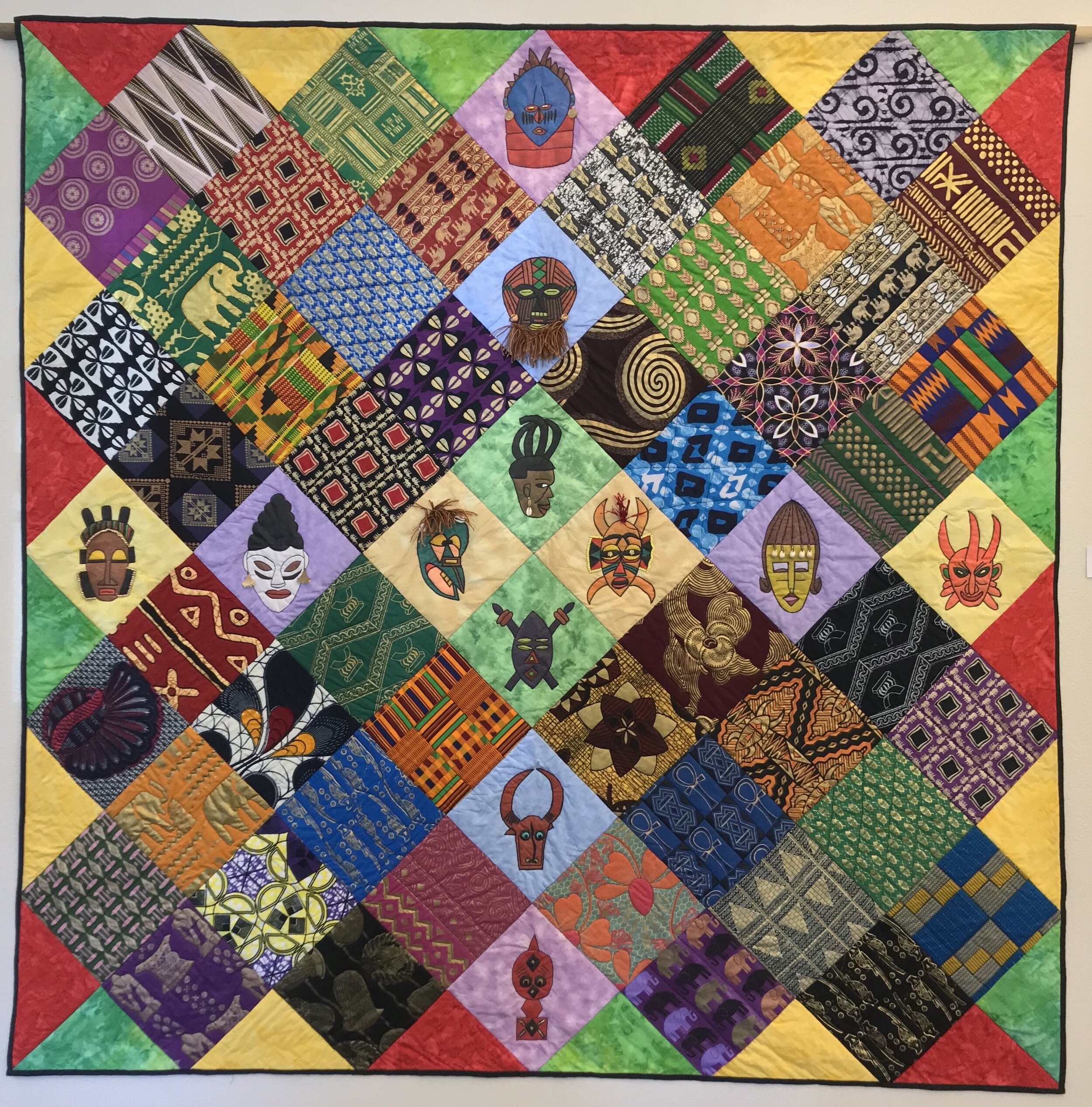 Quilts-Vintage Africa On Point.jpg