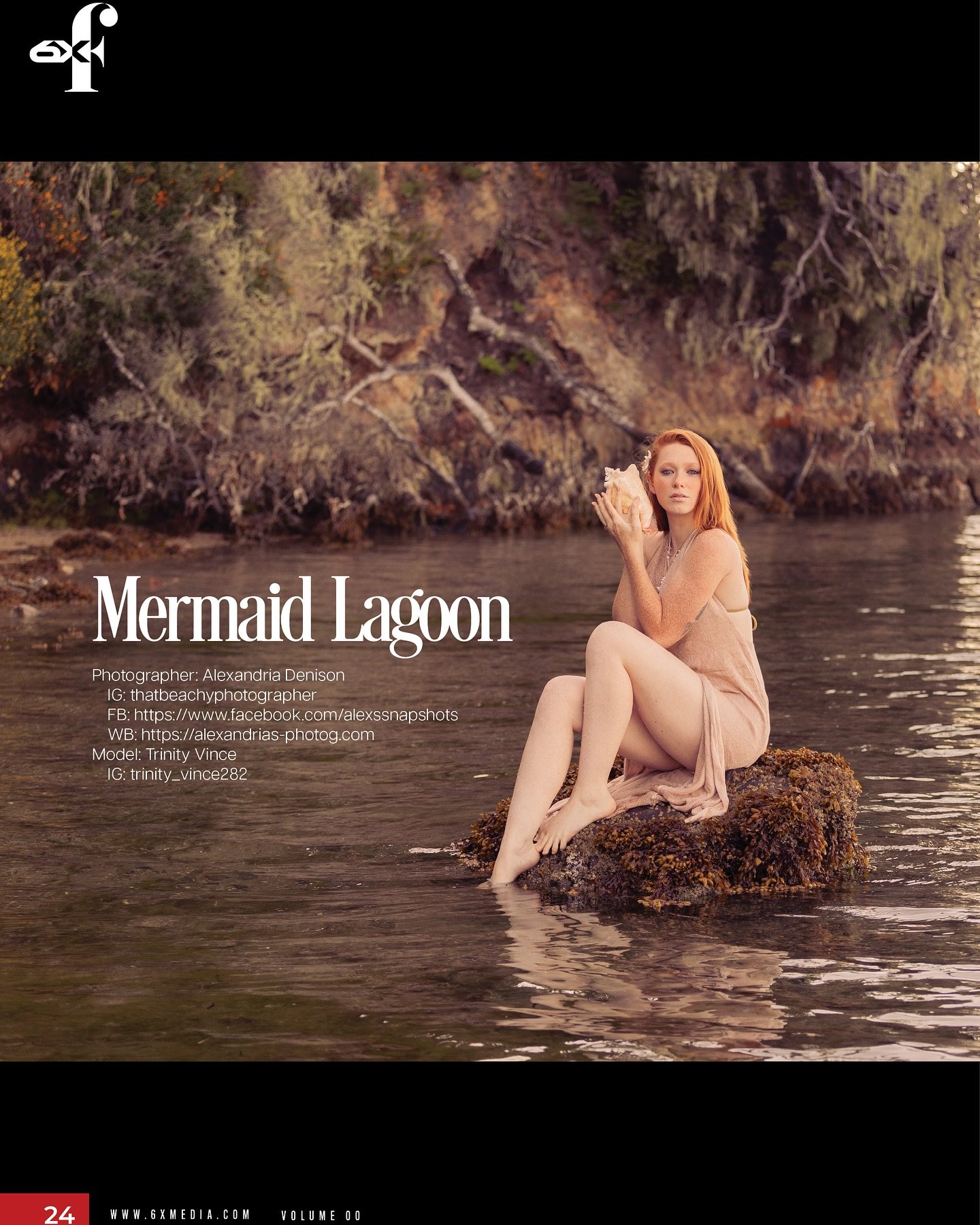 It&rsquo;s always a lot of fun submitting to mags! It&rsquo;s even more fun to get a multi-page spread in one! Thanks @6xmagazine for the feature again! 
📸 @thatbeachyphotographer 🧜&zwj;♀️ @trinity_vince282