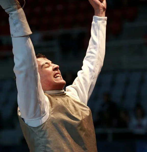 Alexander Massialas won the 2013 Junior World Championships before going on to win individual silver and team bronze at the 2016 Olympic Games.