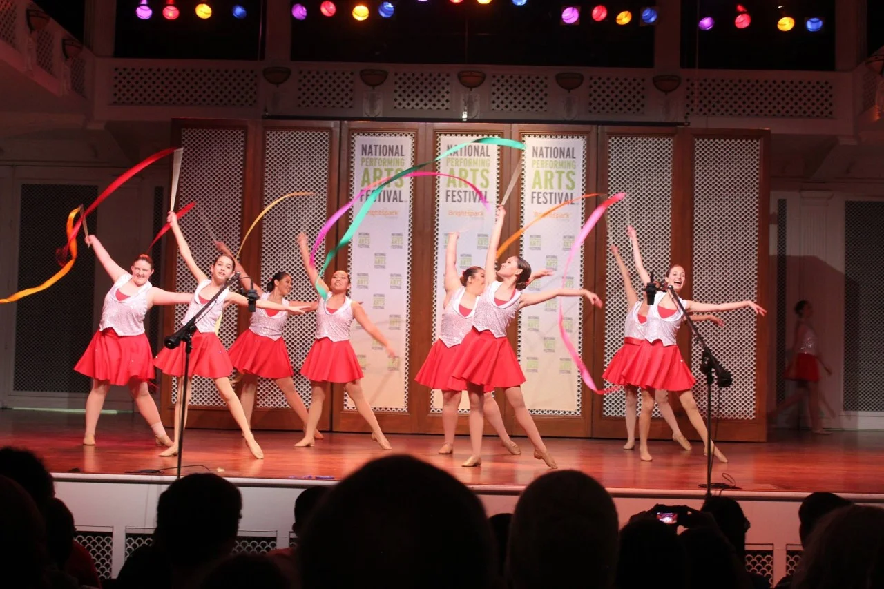 PACKids performing at NPAF, choreographed by Thomas Olson