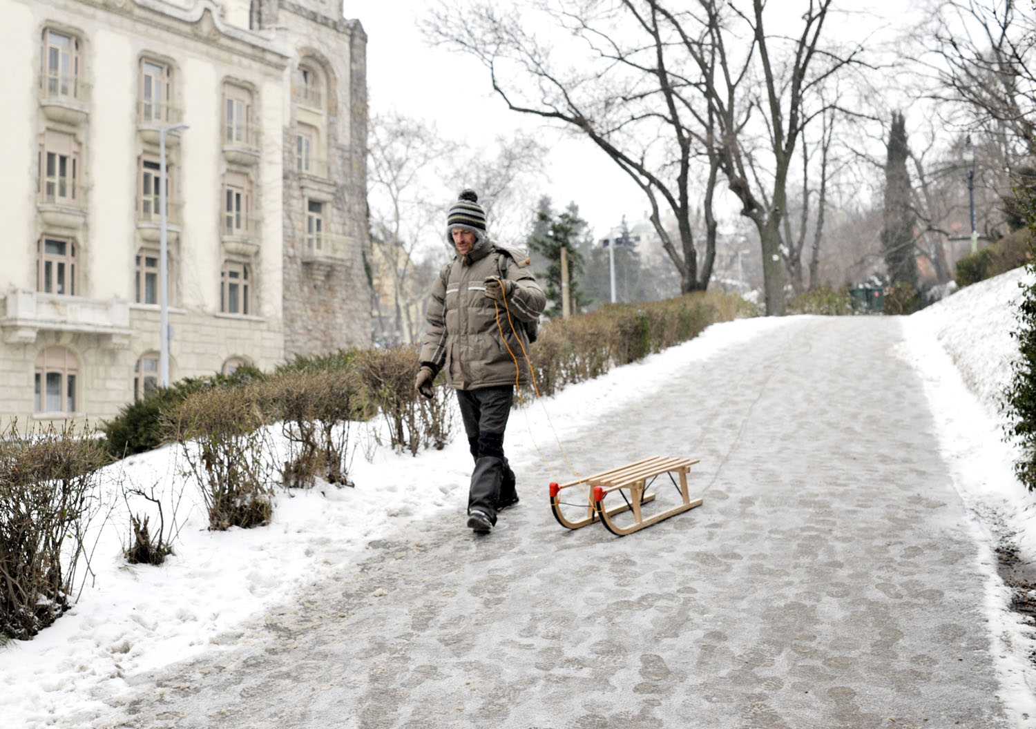 Budapest_Neige traineau.jpg