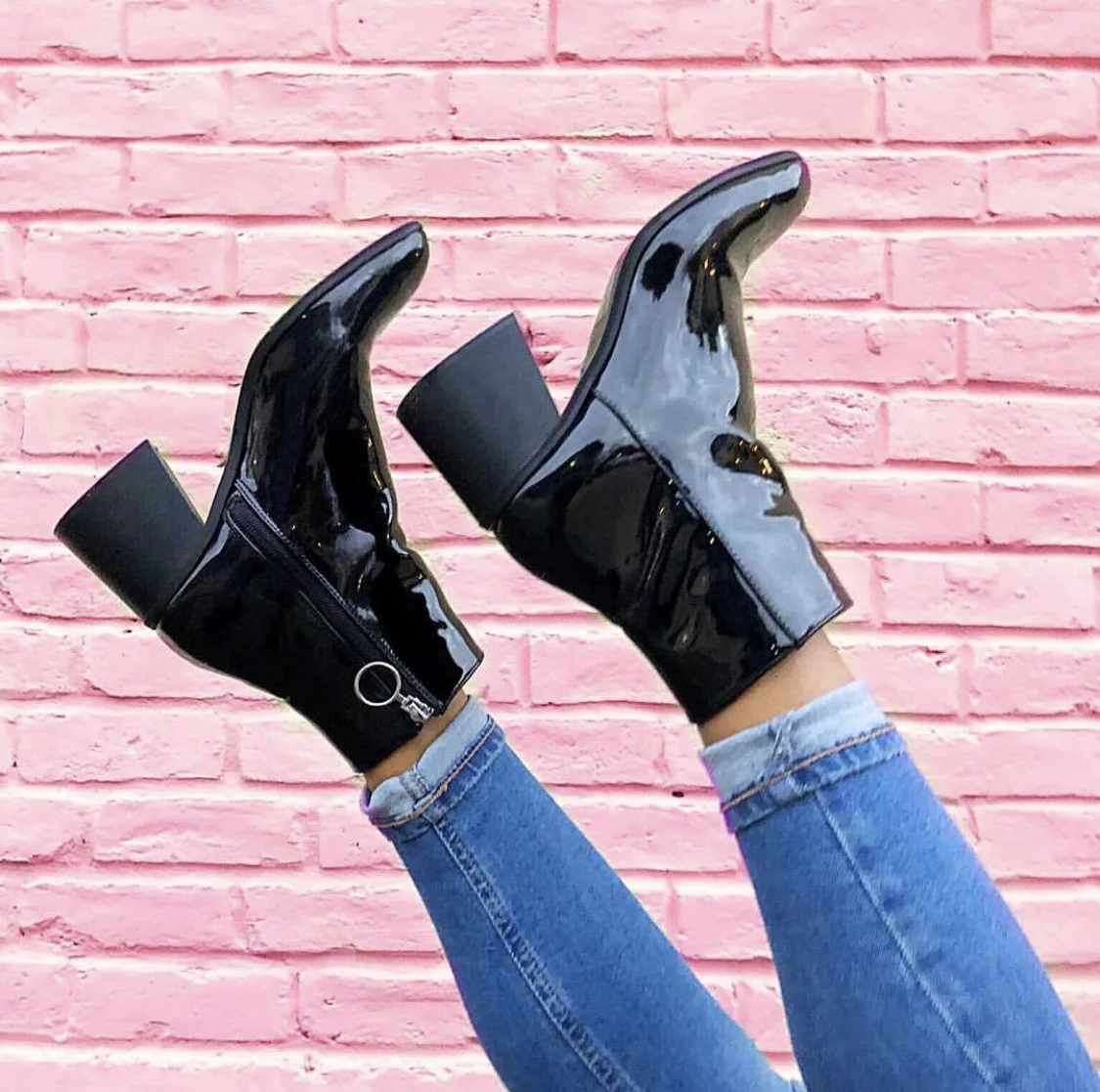 20 Ways to Style Patent Leather Boots to Work