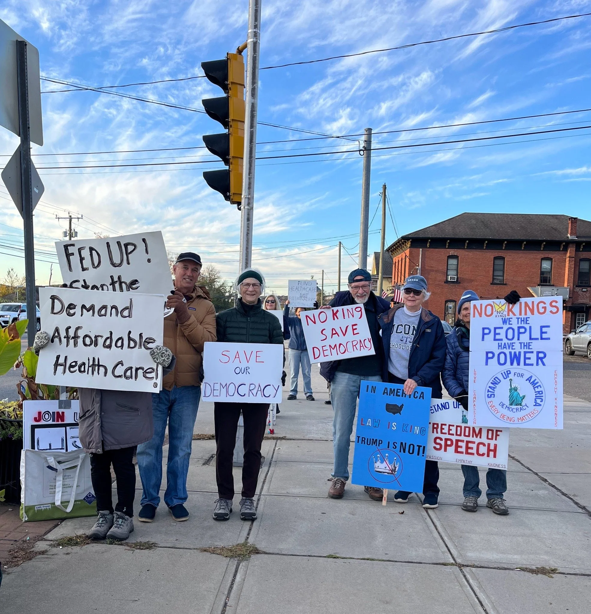 Weekly Stand for Democracy