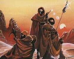Desert Nomads - illustrated by Christopher Rush