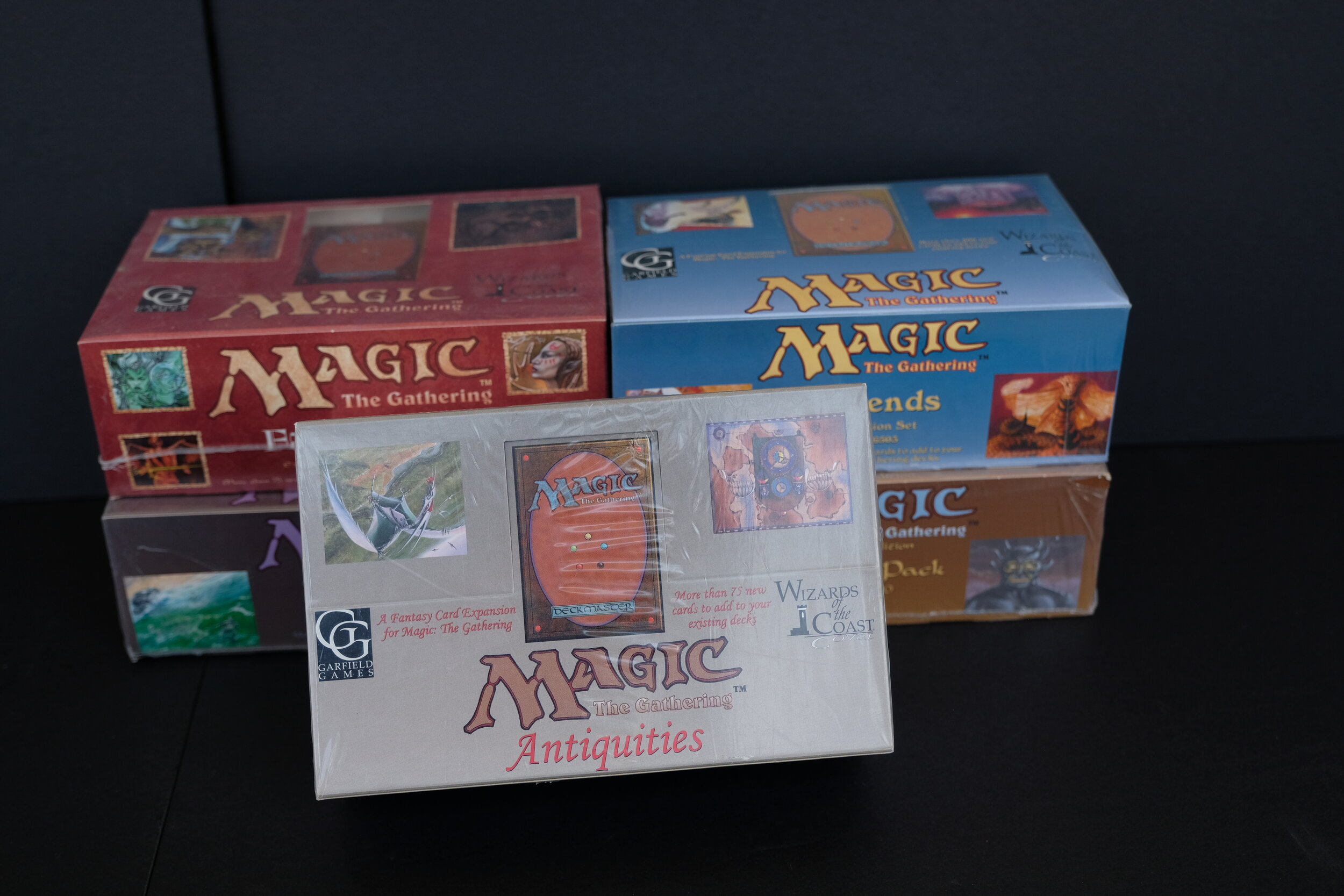 4 PACK LOT 1994 MAGIC THE GATHERING FALLEN EMPIRES SEALED BOOSTER 