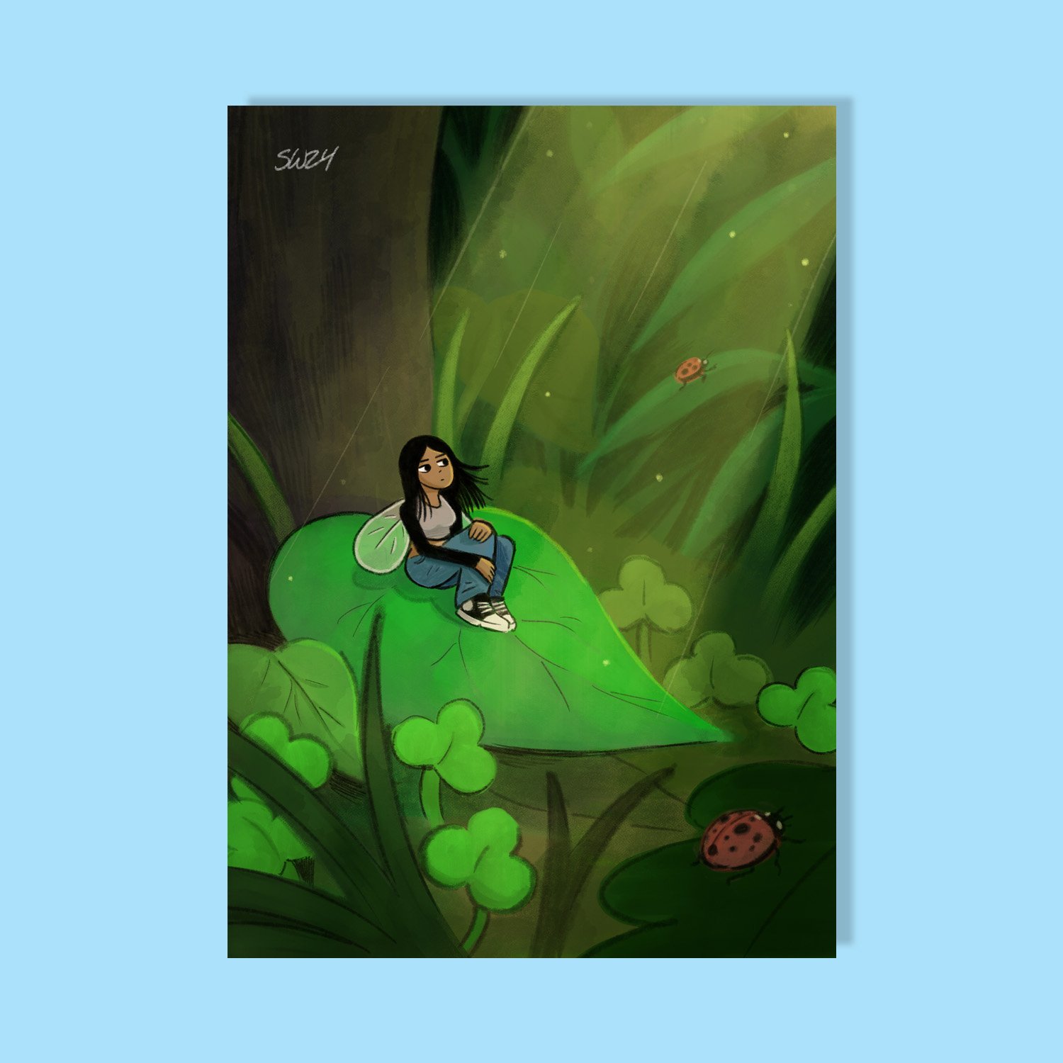 "Fairy Girl" Print