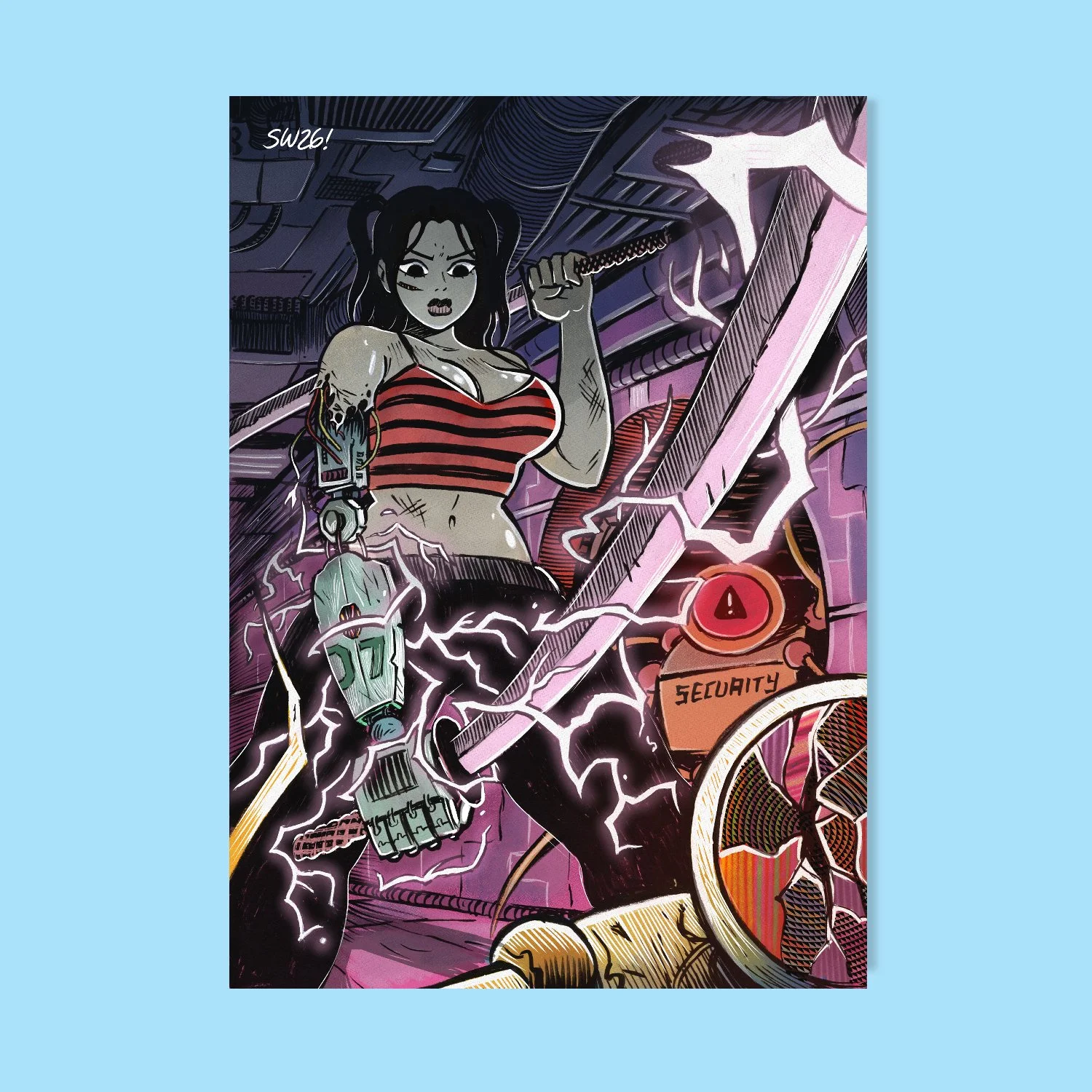 Electric Kill 5"x7" Print