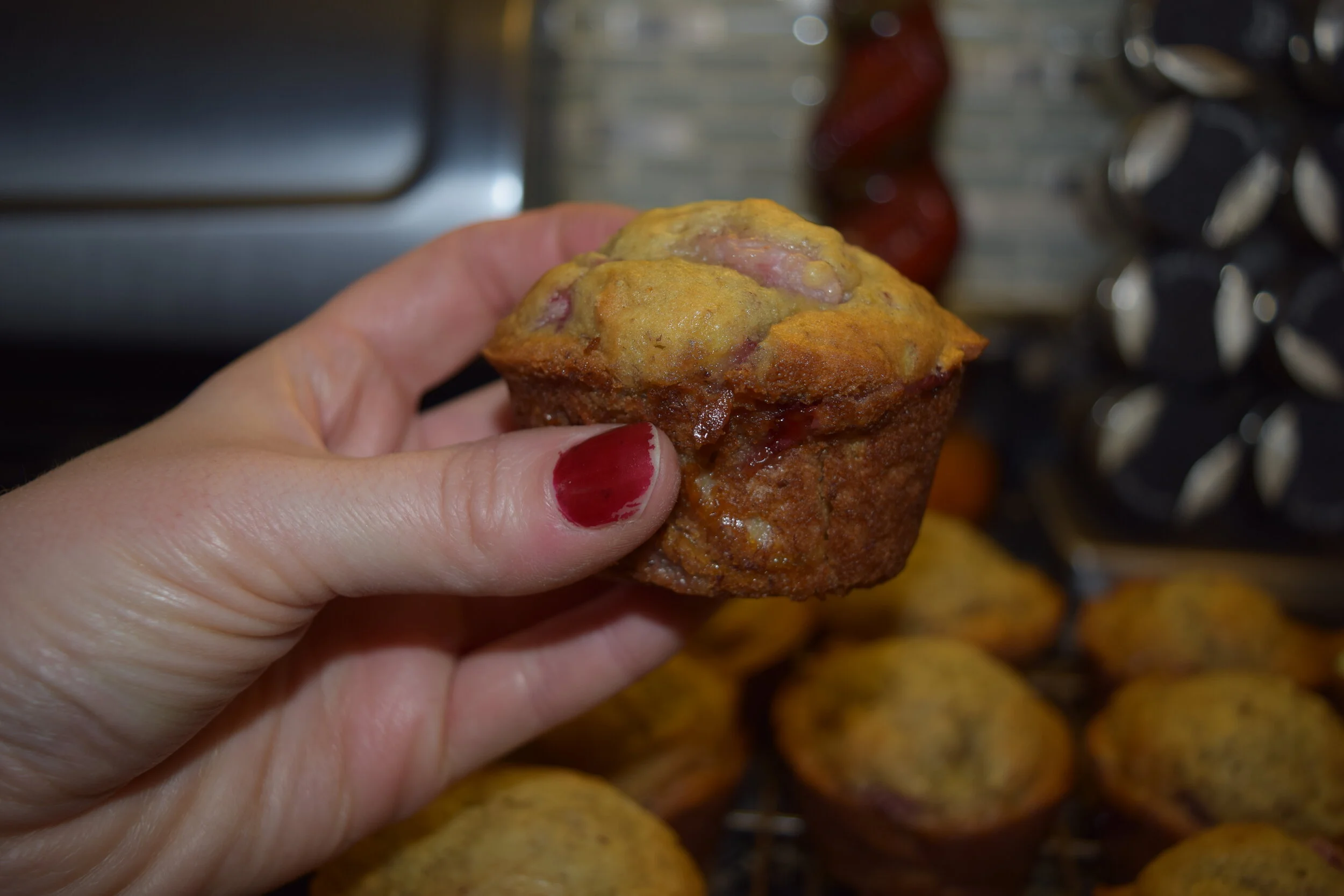 Strawberry Banana Muffins