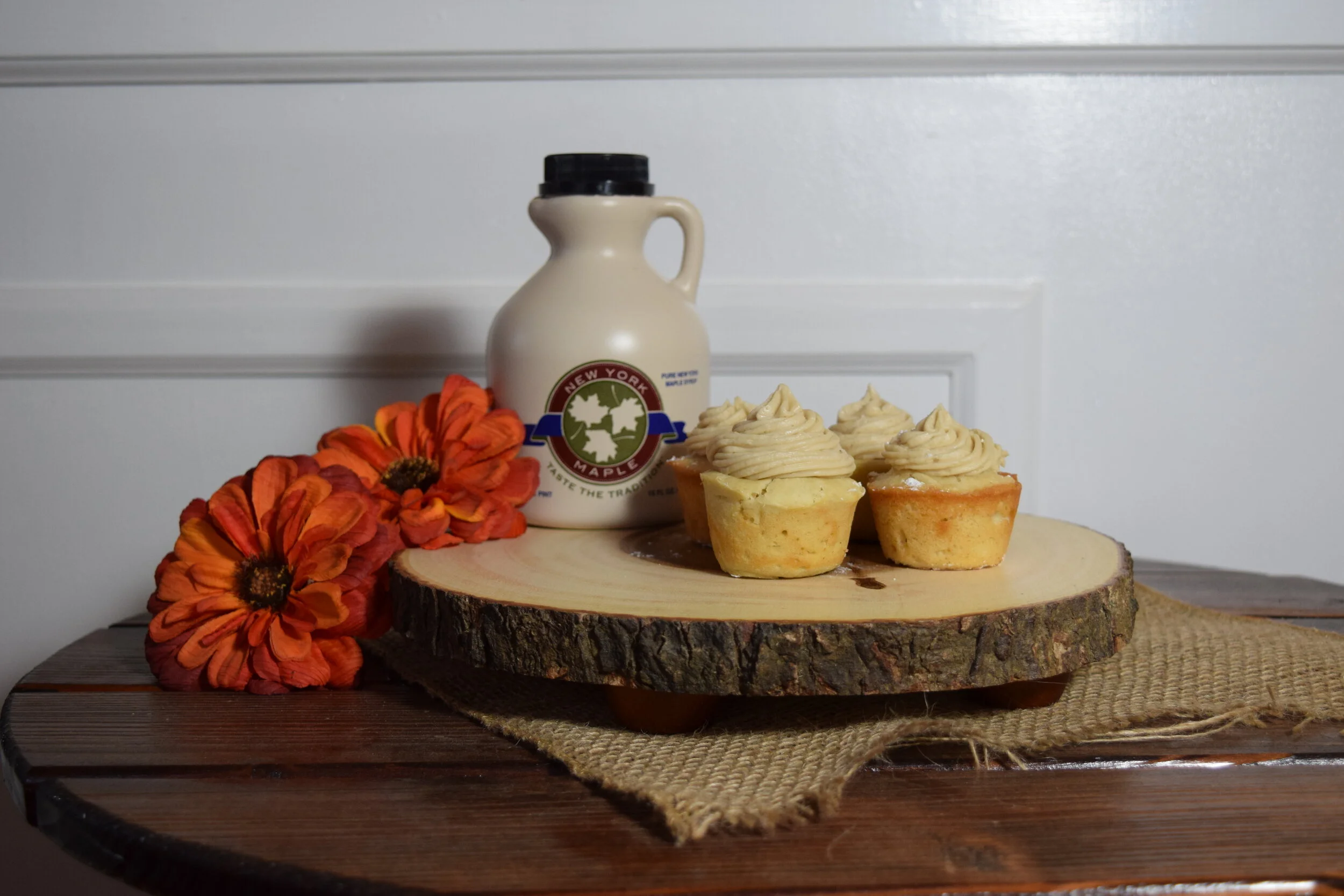 Maple Frosted Cupcakes