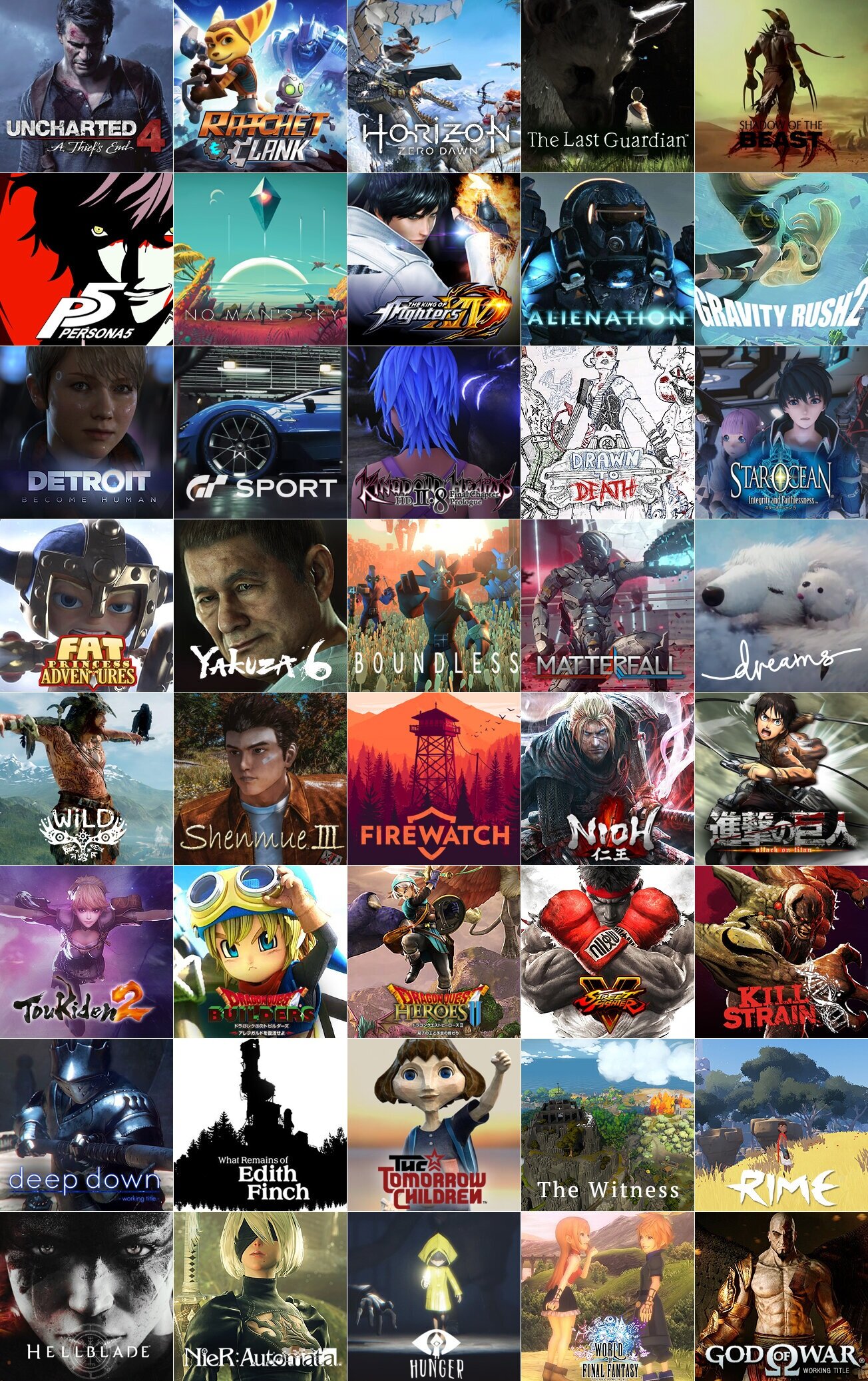 The Playstation’s collection of exclusive titles gave it major advantage over rival Microsoft in the last console war