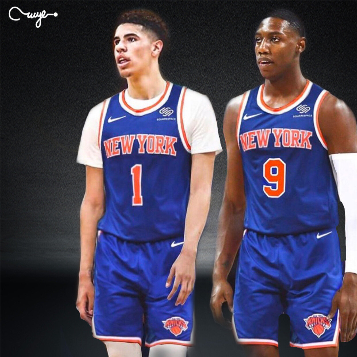 lamelo ball knicks jersey