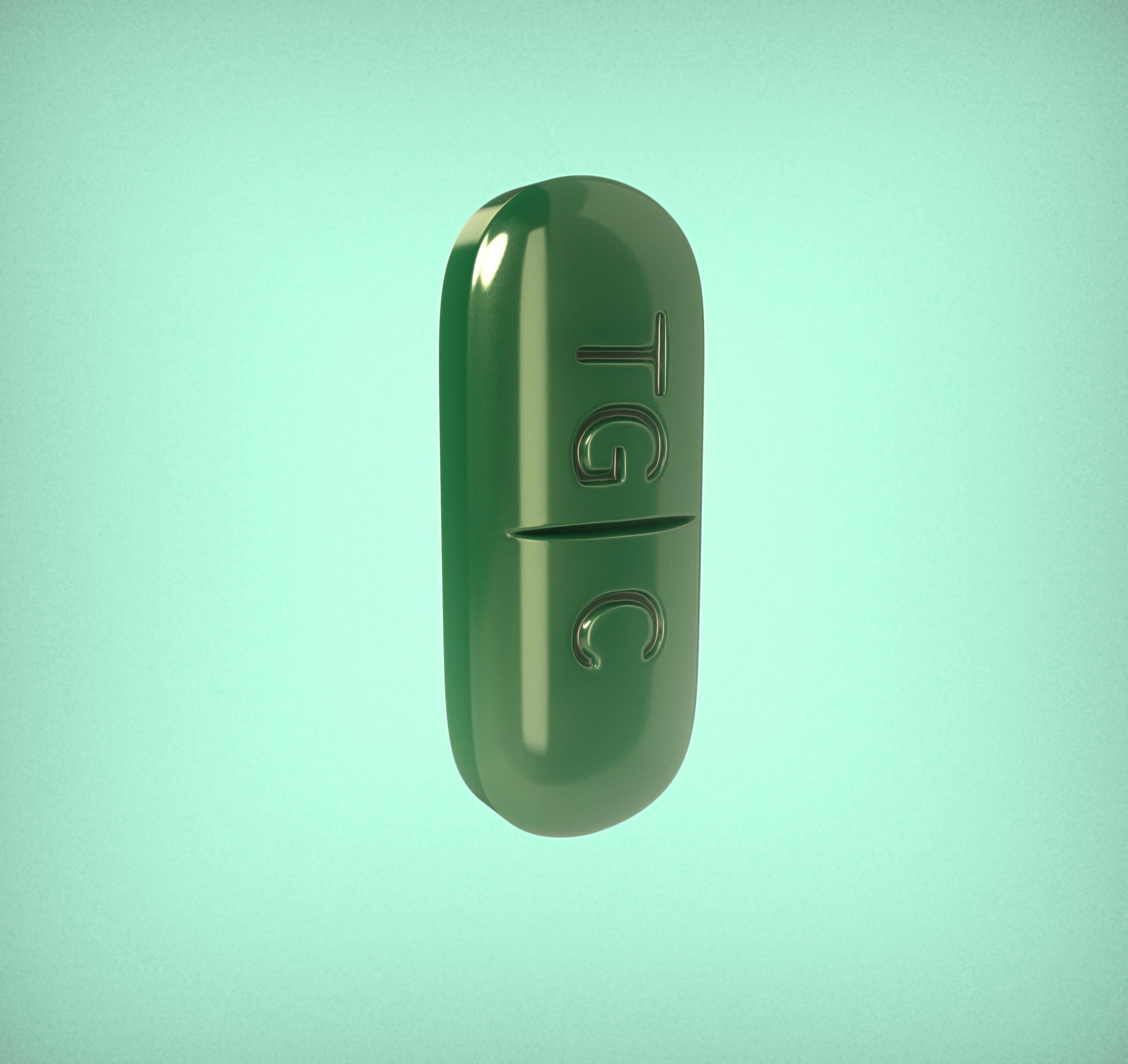 This Green City Pill Art by Brent Elliott White 
