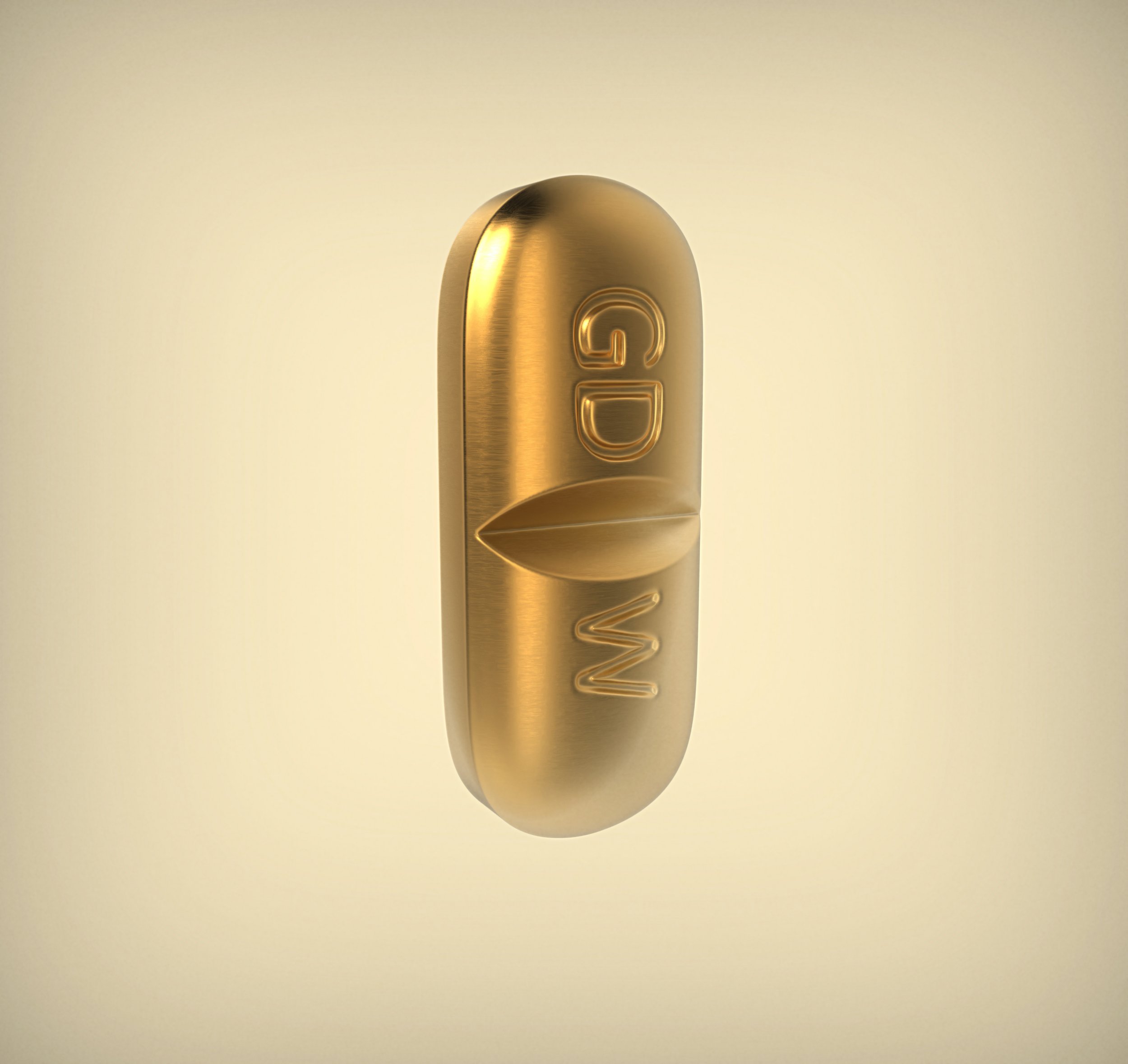 Gold Dust Woman Pill Art By Brent Elliott White 