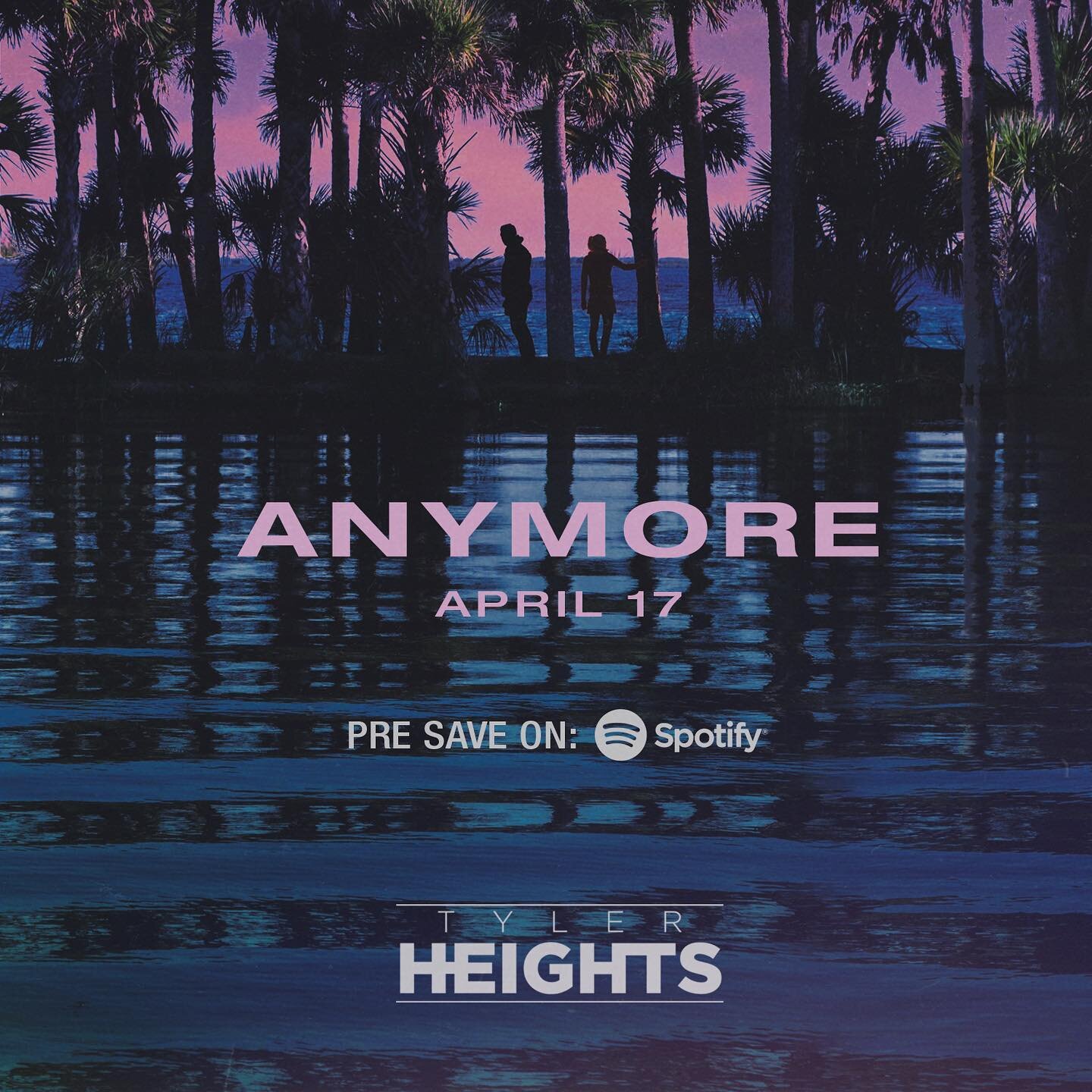 After months of hard work, delays, and fine tuning, my new single &ldquo;Anymore&rdquo; will be available April 17th. That&rsquo;s right, NEXT FRIDAY😁! If you use Spotify, you can Pre-Save the song RIGHT AWAY. Just follow the link in my bio to pre-s