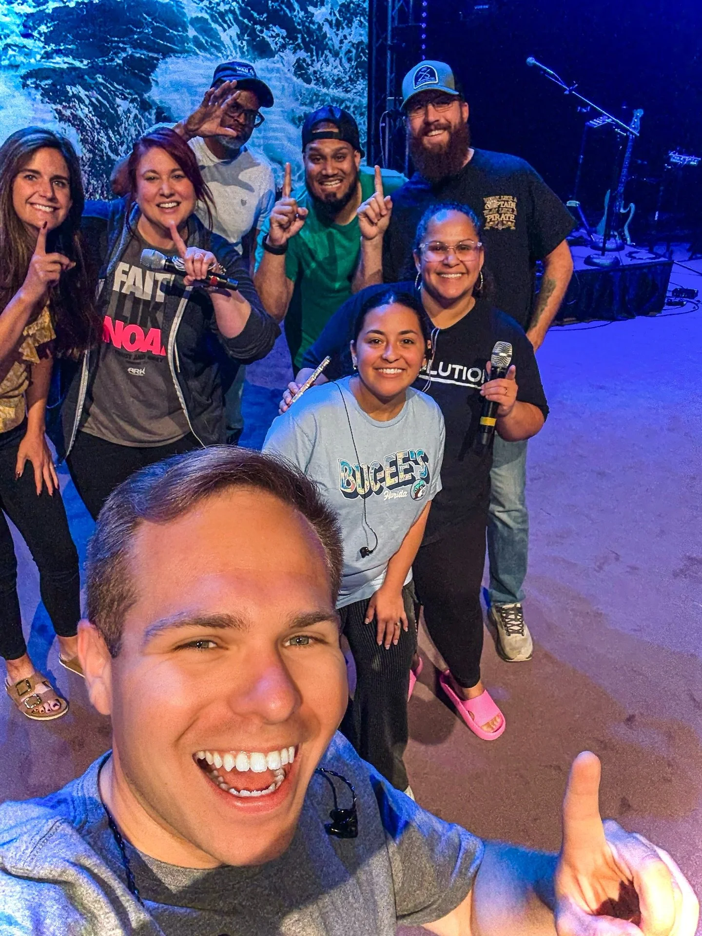 First rehearsal down. These guys are putting in a lot of hard work. Come on out Oct 11 to our Live Worship Recording!