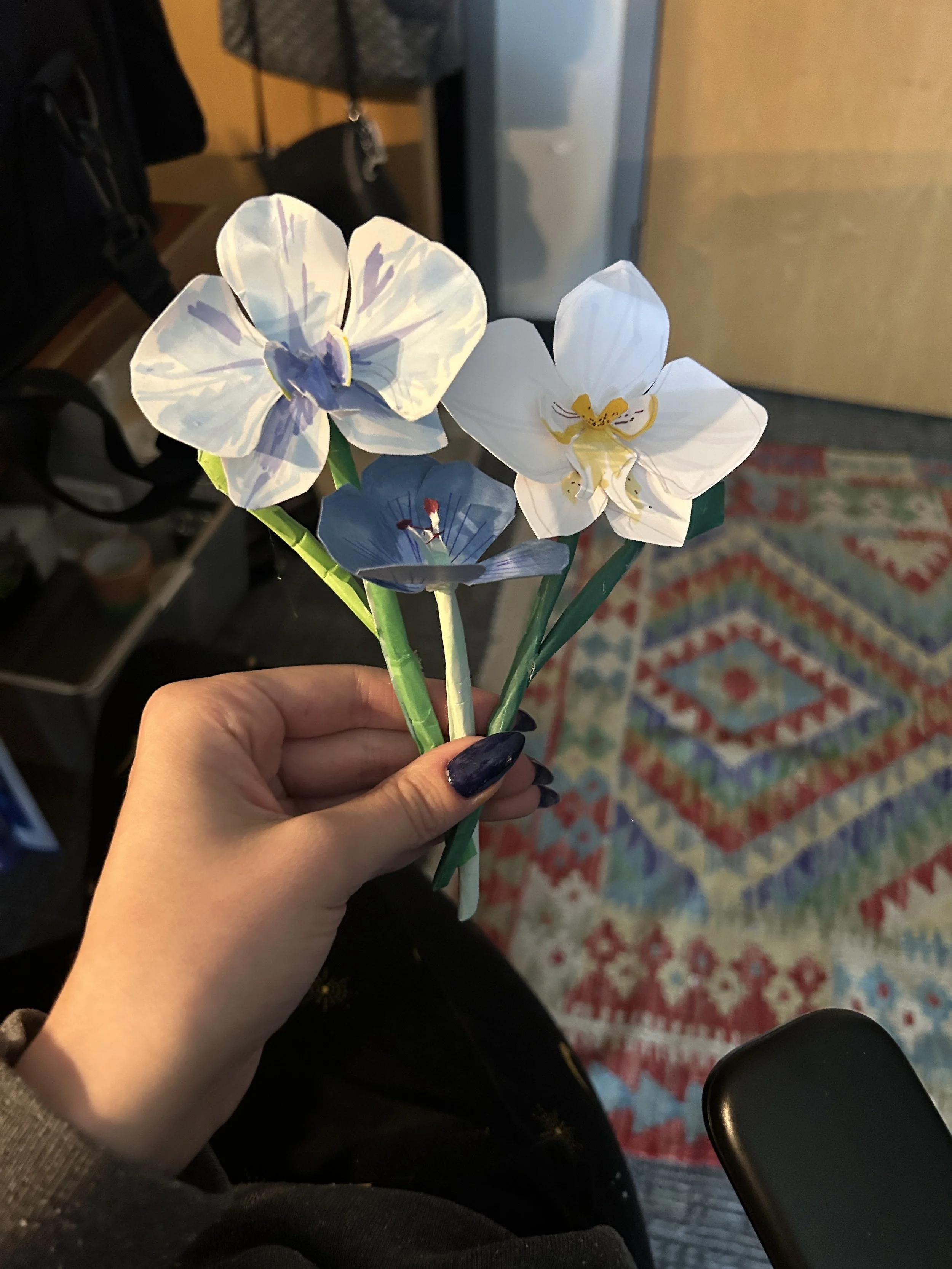 Paper Orchids