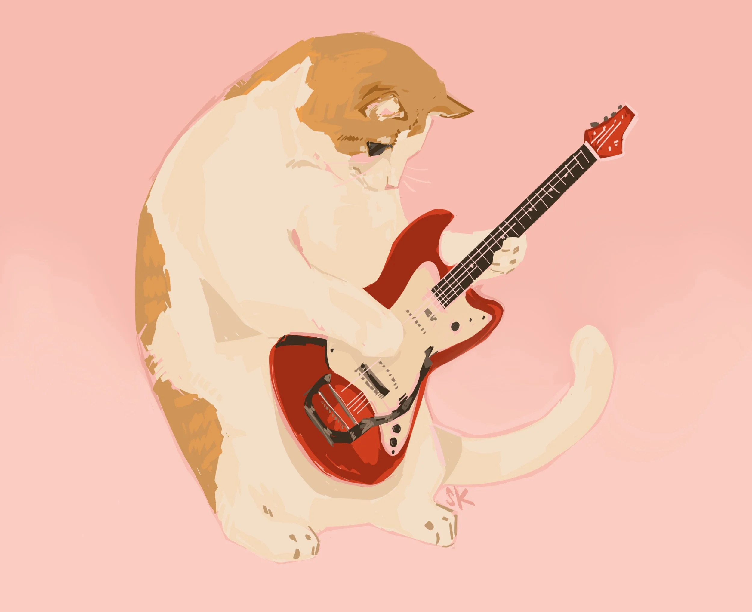 Guitar Kitty